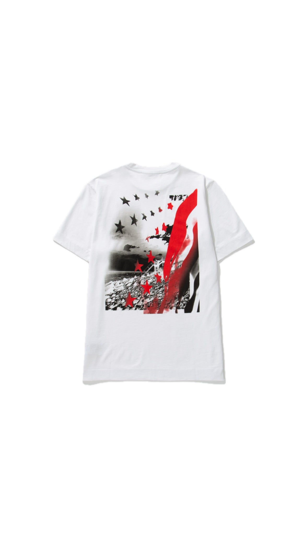 1017 ALYX 9SM FLAG WHITE T-SHIRT