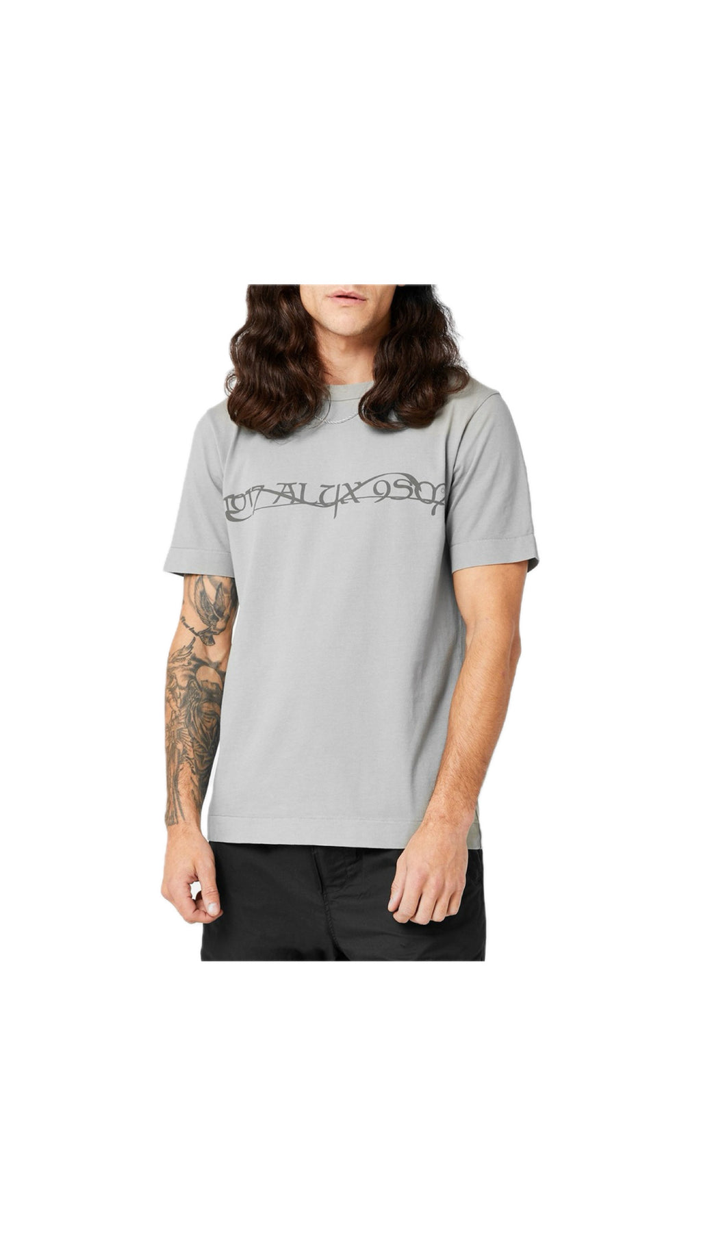 1017 ALYX 9SM CALLIGRAPHY LOGO T-SHIRT