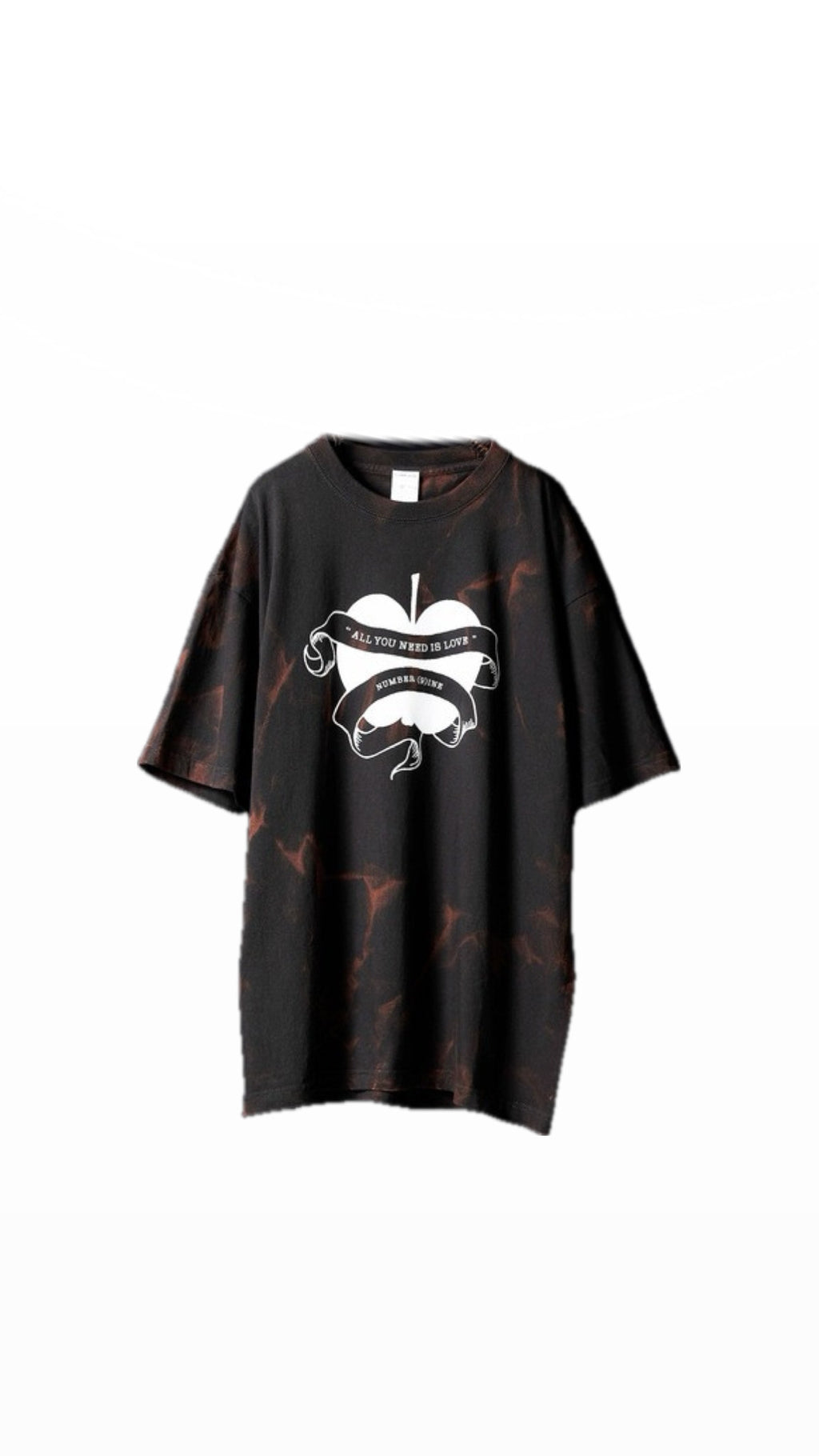 NUMBER (N)INE APPLE TIE-DYE T-SHIRT