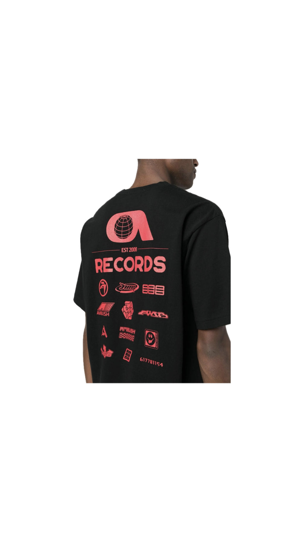 AMBUSH “RECORDS” BLACK T-SHIRT