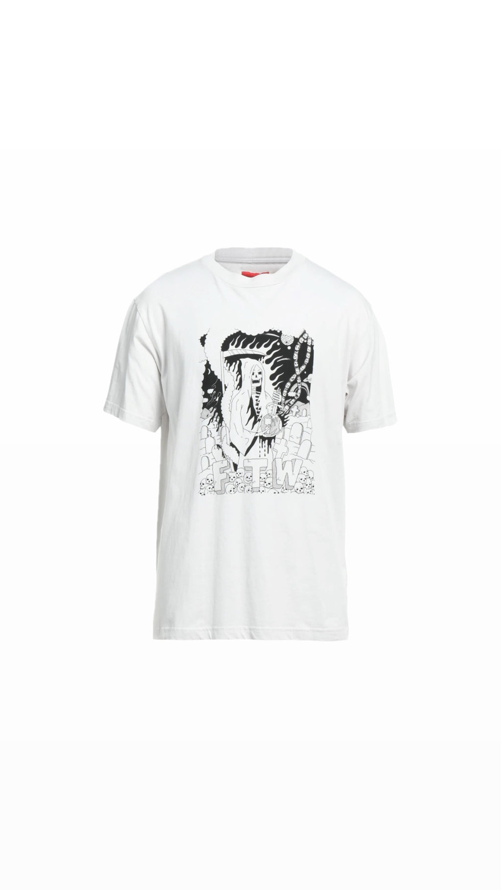424 FOURTWOFOUR “FTW” WHITE T-SHIRT