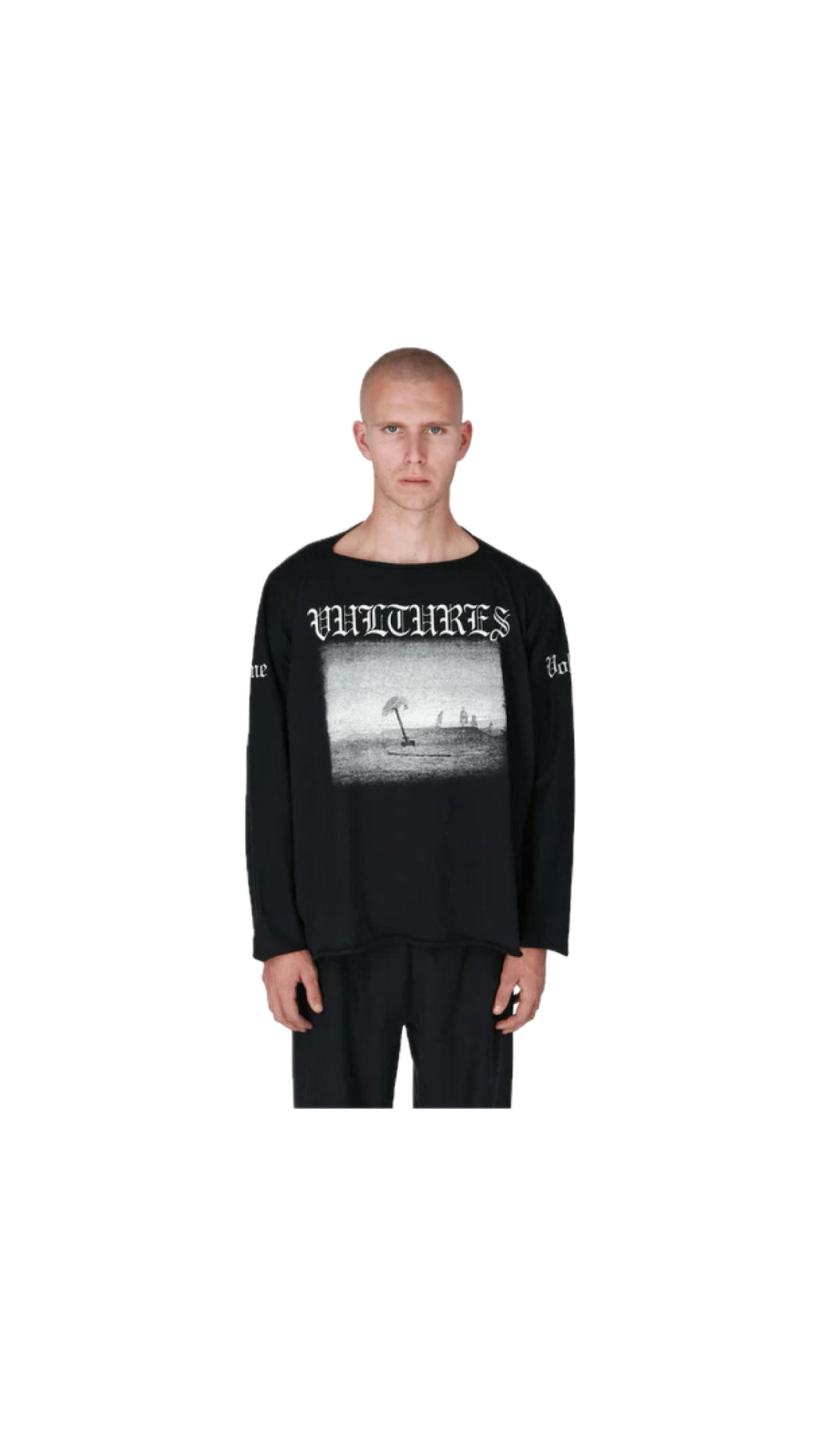 KANYE WEST YZY VULTURES MERCH LONG-SLEEVE