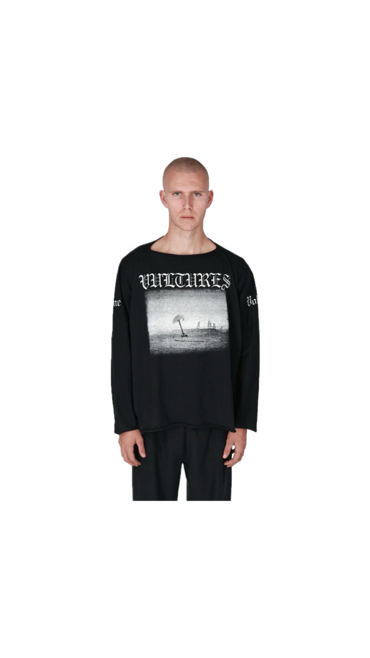 KANYE WEST YZY VULTURES MERCH LONG-SLEEVE