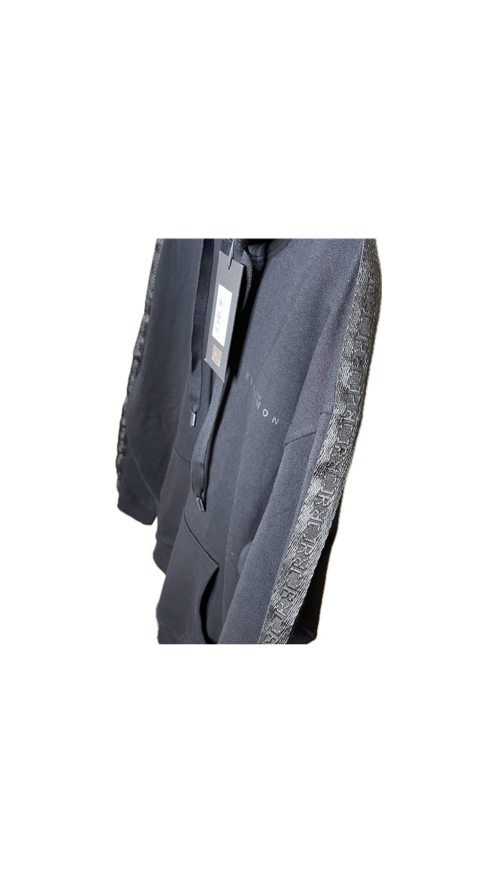 JOHN RICHMOND HOODIE WITH STRIPES