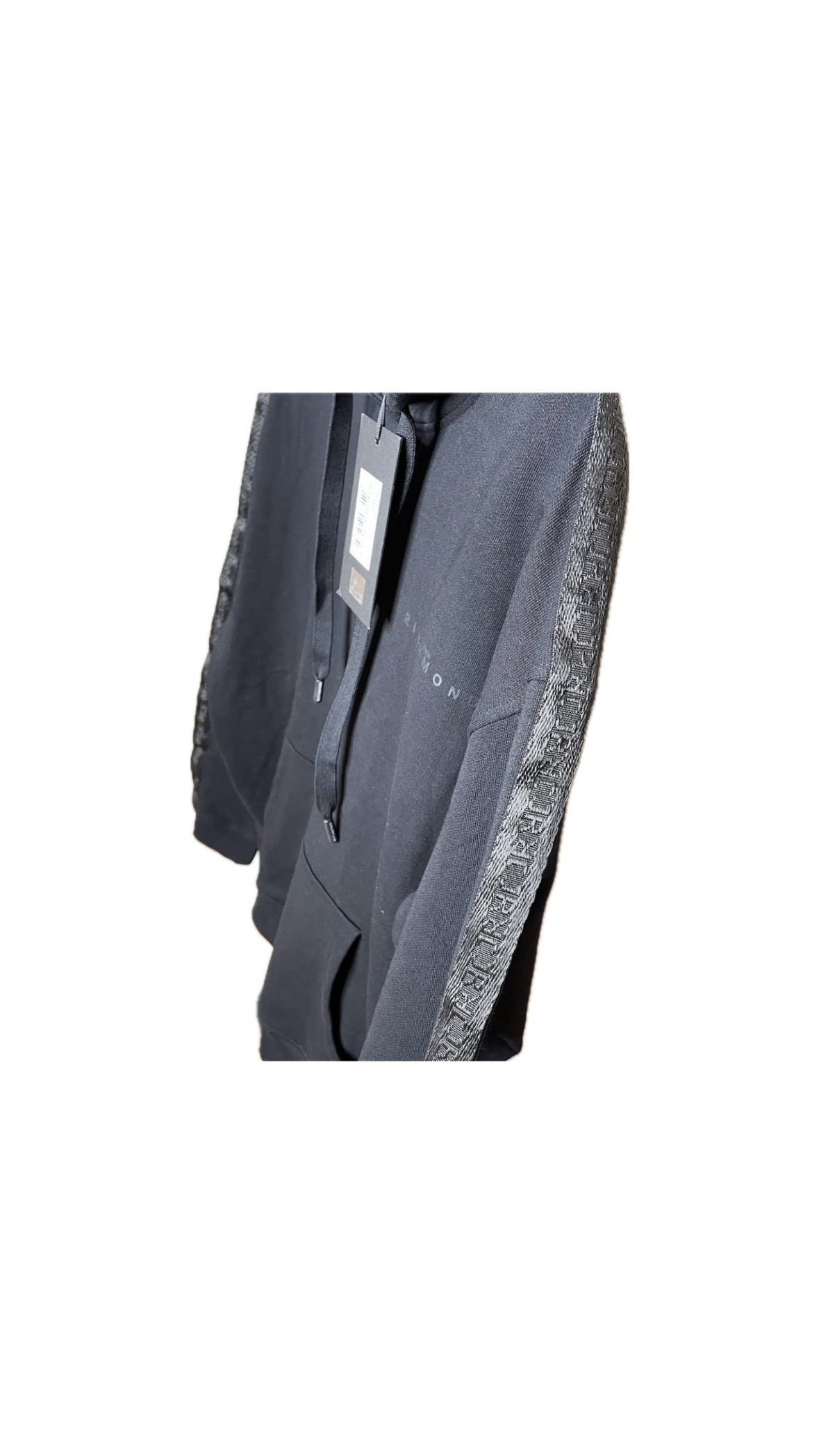 JOHN RICHMOND HOODIE WITH STRIPES