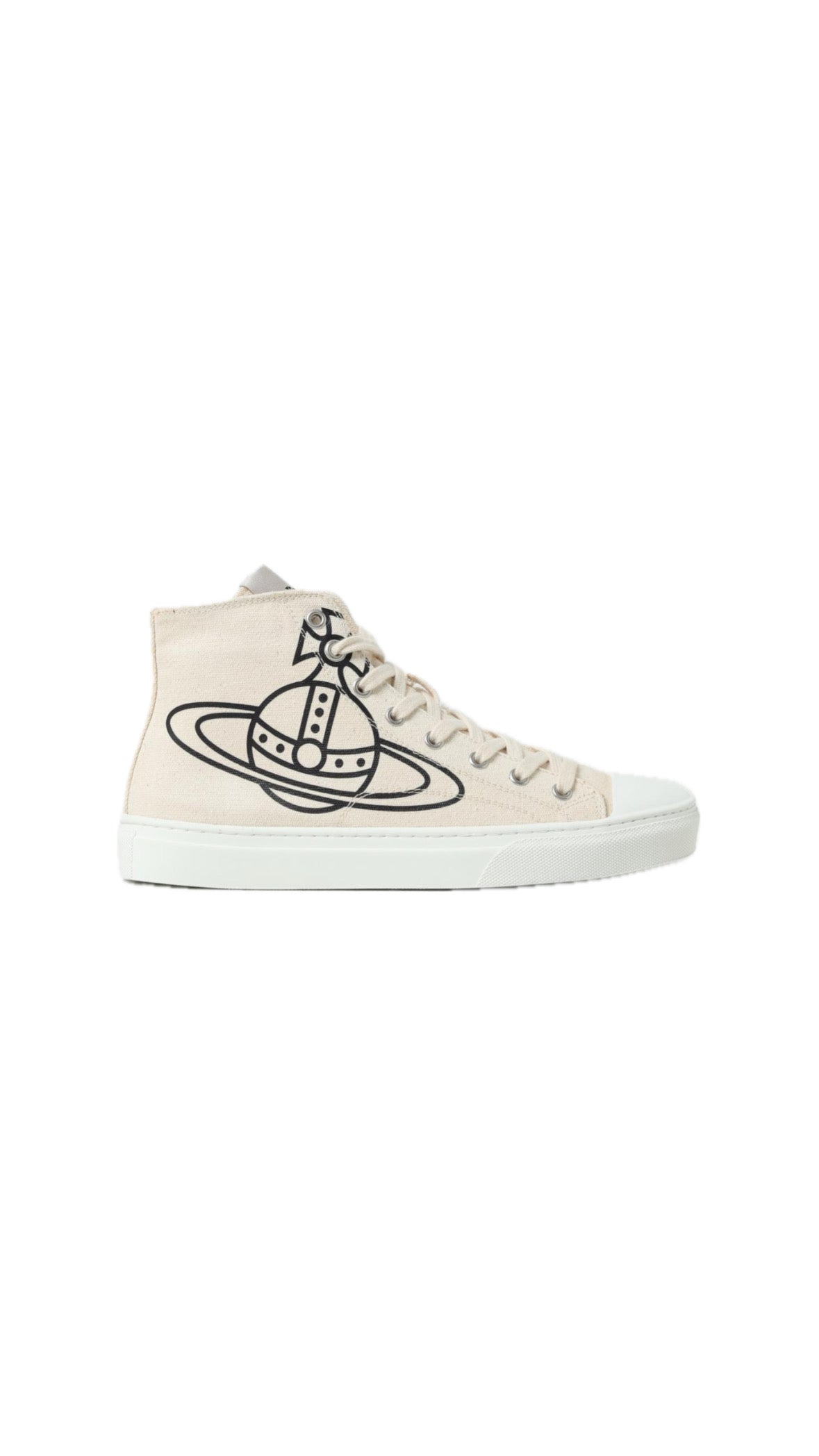 VIVIENNE WESTWOOD ORB SNEAKERS BEIGE HIGH
