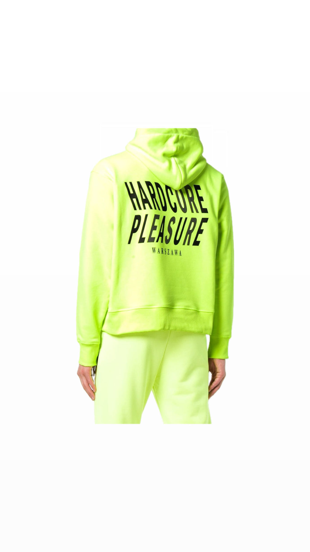 MISBHV “HARDCORE PLEASURE” NEON GREEN HOODIE