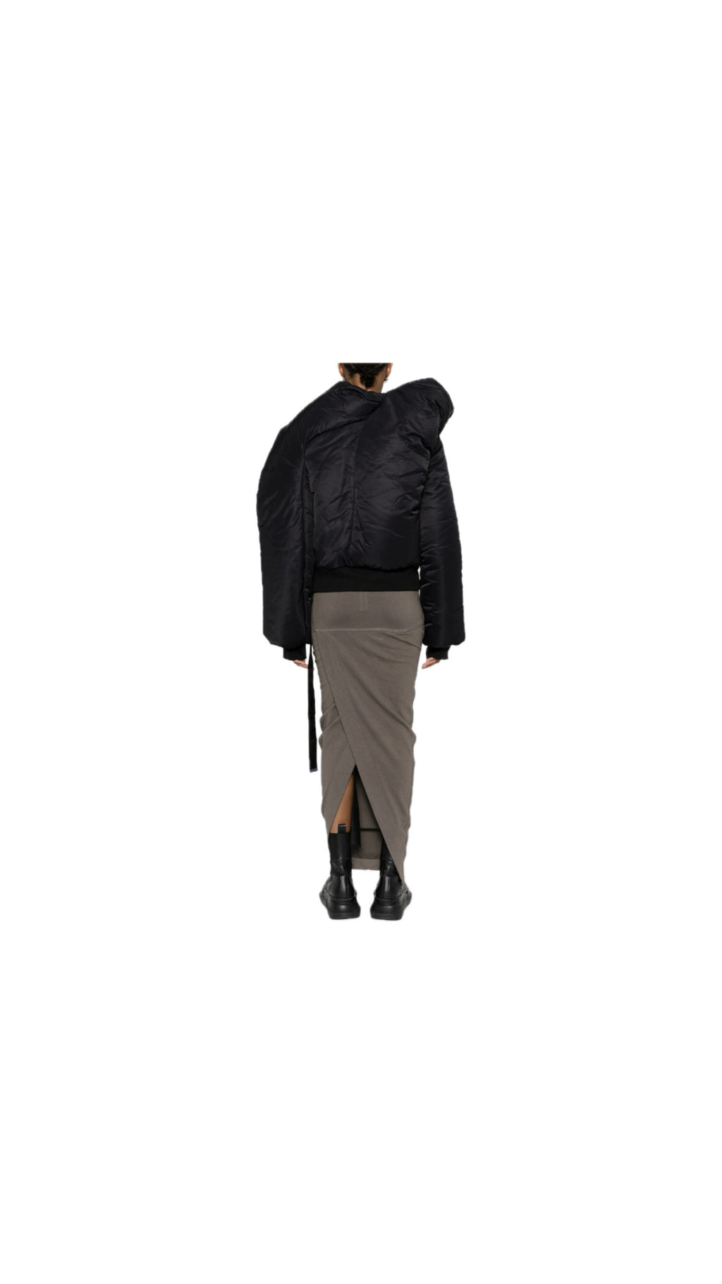RICK OWENS DRKSHDW “DOLL” ASYMMETRICAL JACKET