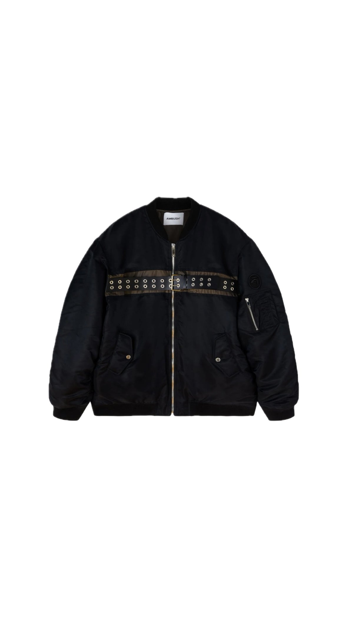 AMBUSH BELTED OVERSIZED BOMBER JACKET