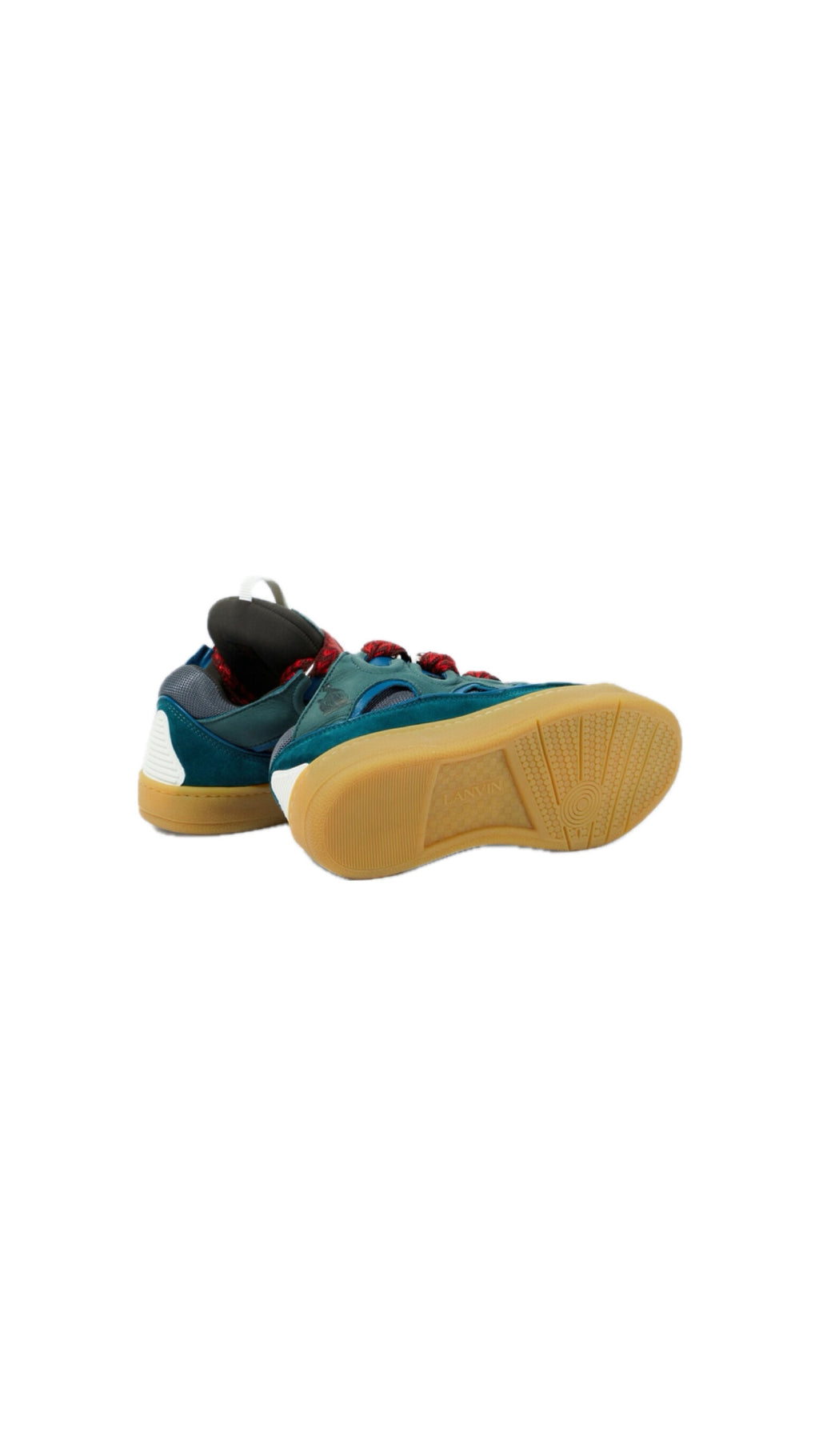 LANVIN CURB MULTICOLOR SNEAKERS