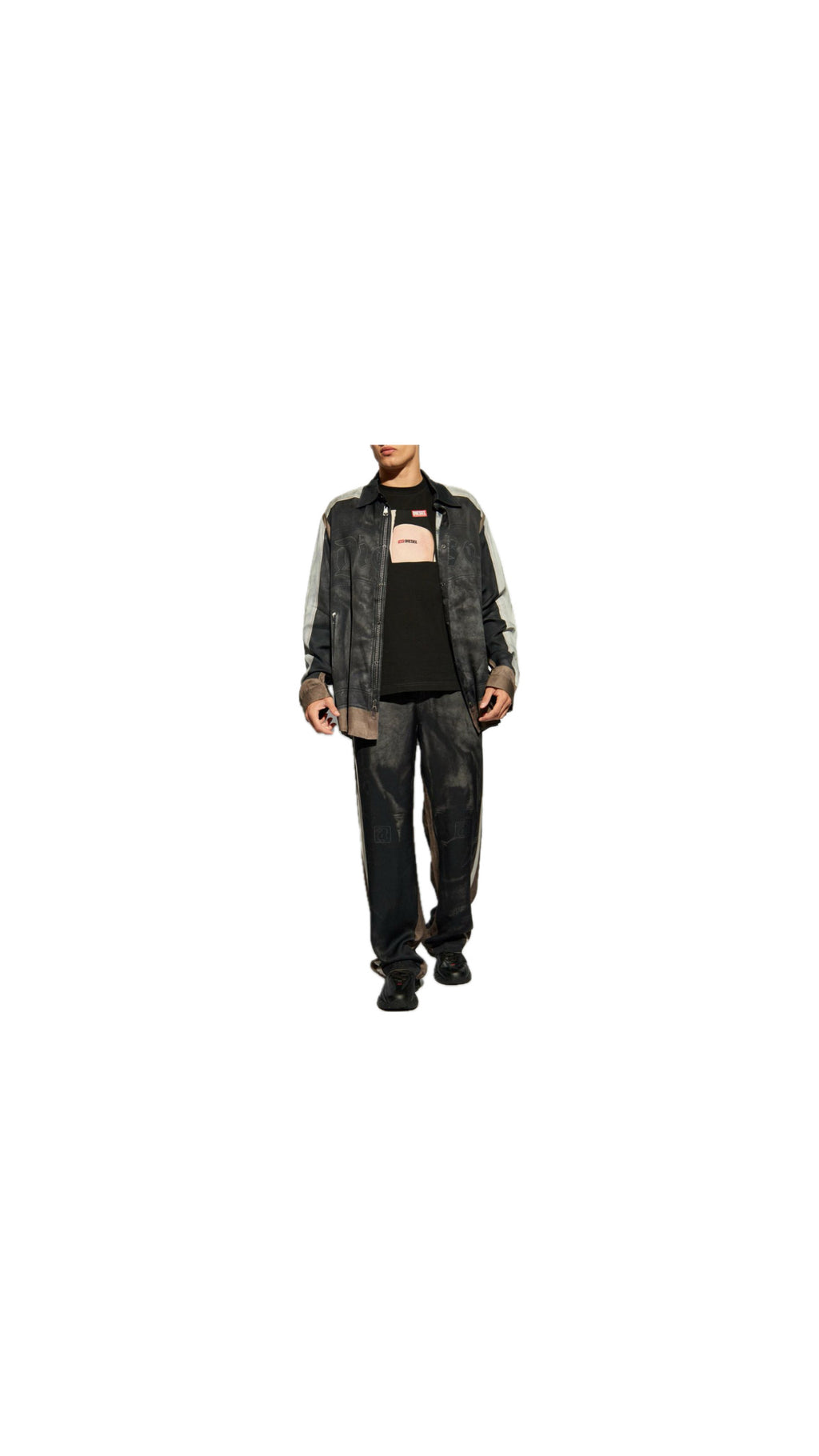 DIESEL VISUAL JACKET SHIRT