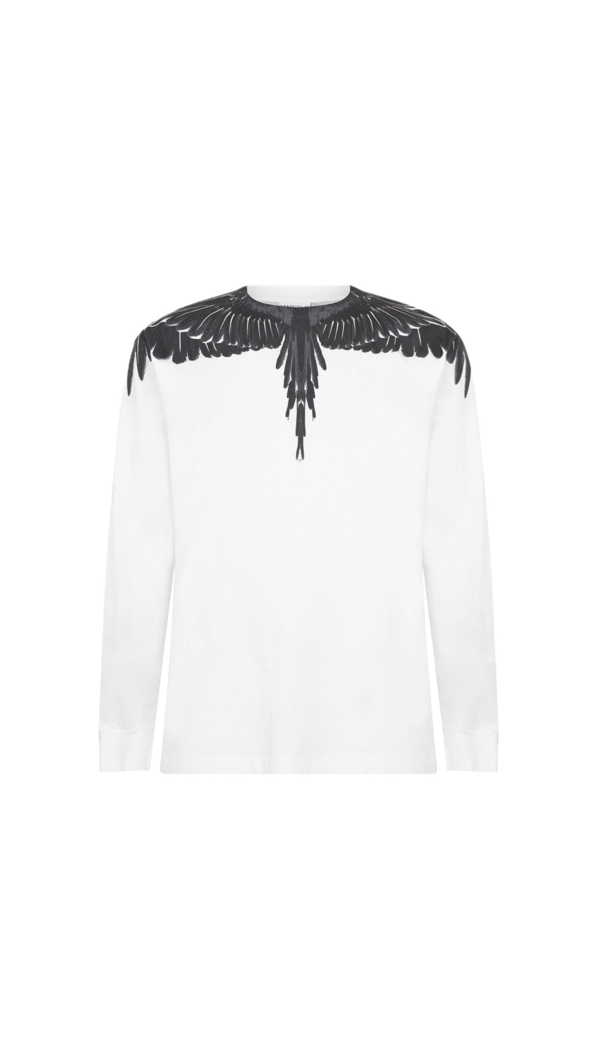 MARCELO BURLON WING LONG-SLEEVE WHITE/BLACK