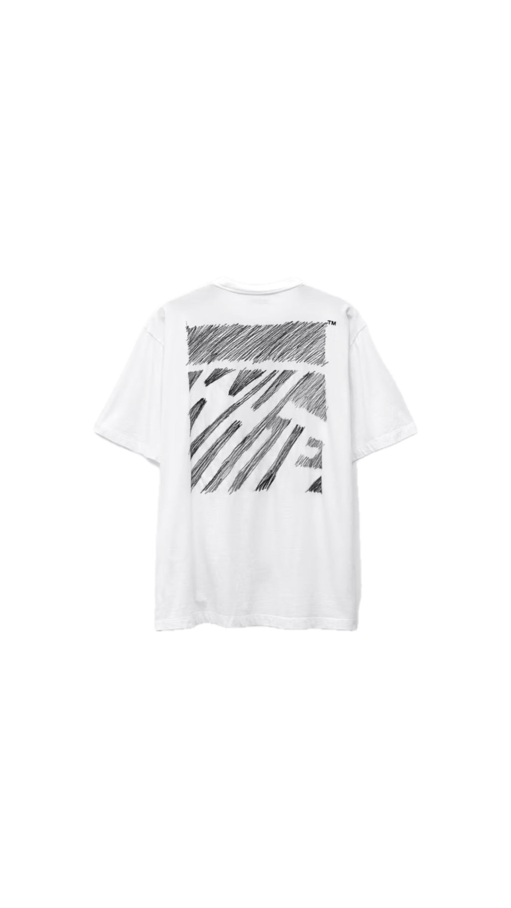OFF-WHITE SCRIBBLE DIAG LOGO T-SHIRT