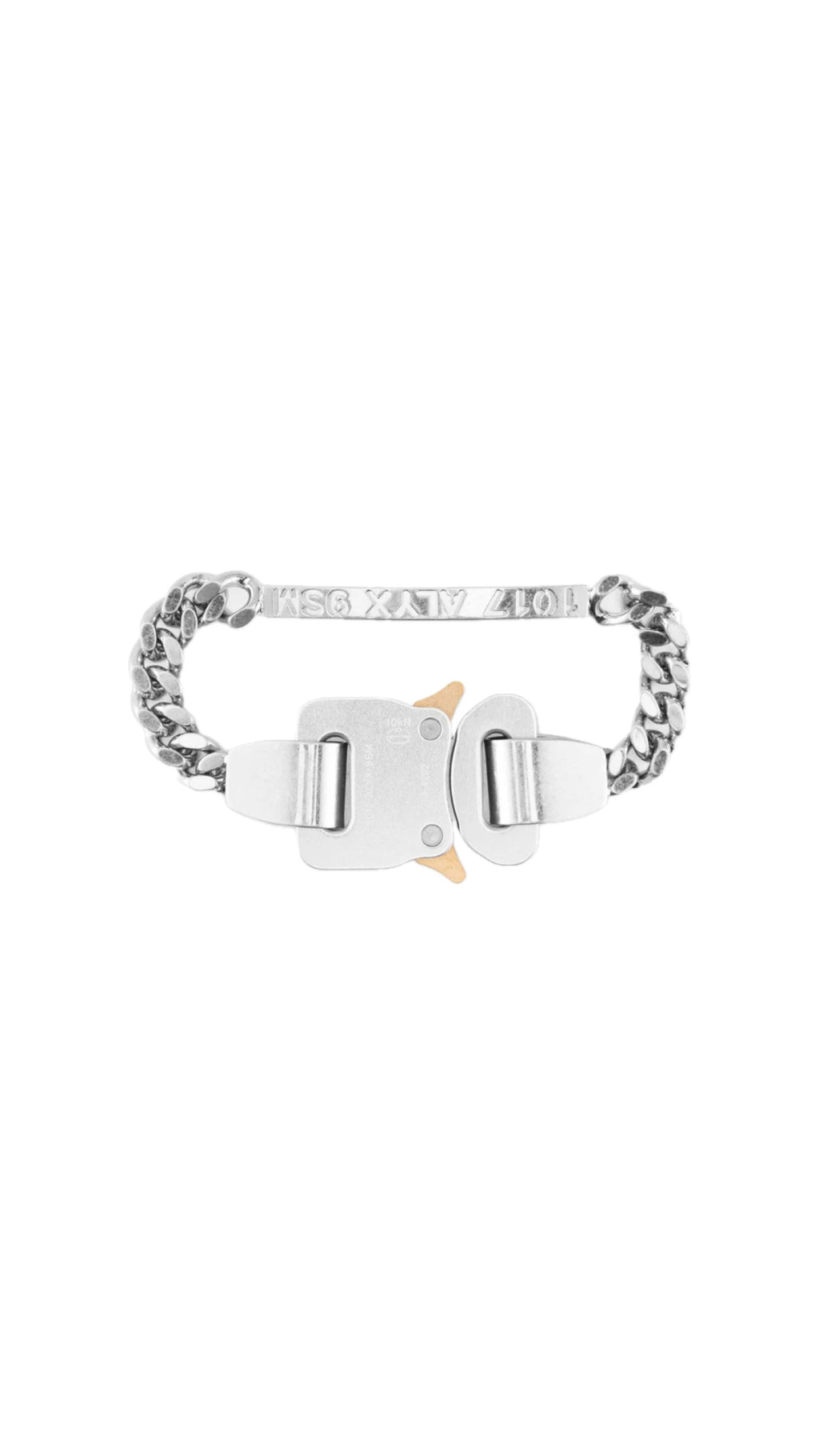 1017 ALYX 9SM SILVER BUCKLE BRACELET
