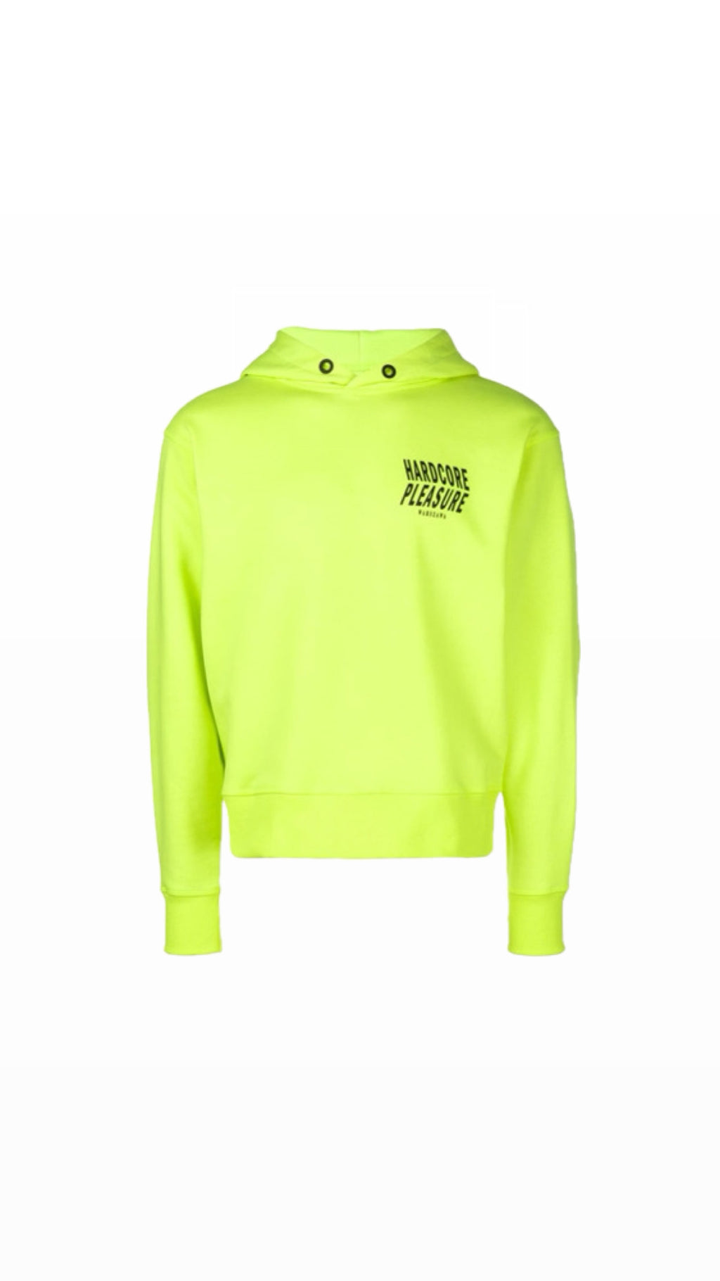 MISBHV “HARDCORE PLEASURE” NEON GREEN HOODIE