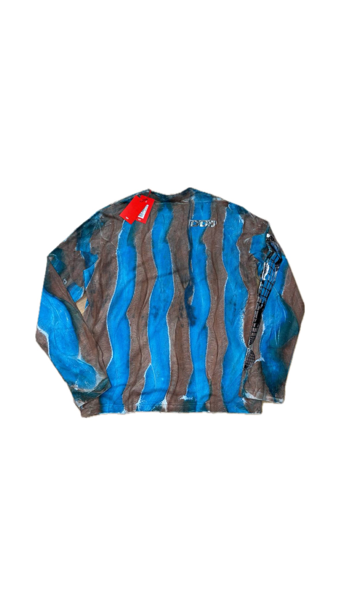 DIESEL METALLIC LOGO LONG-SLEEVE