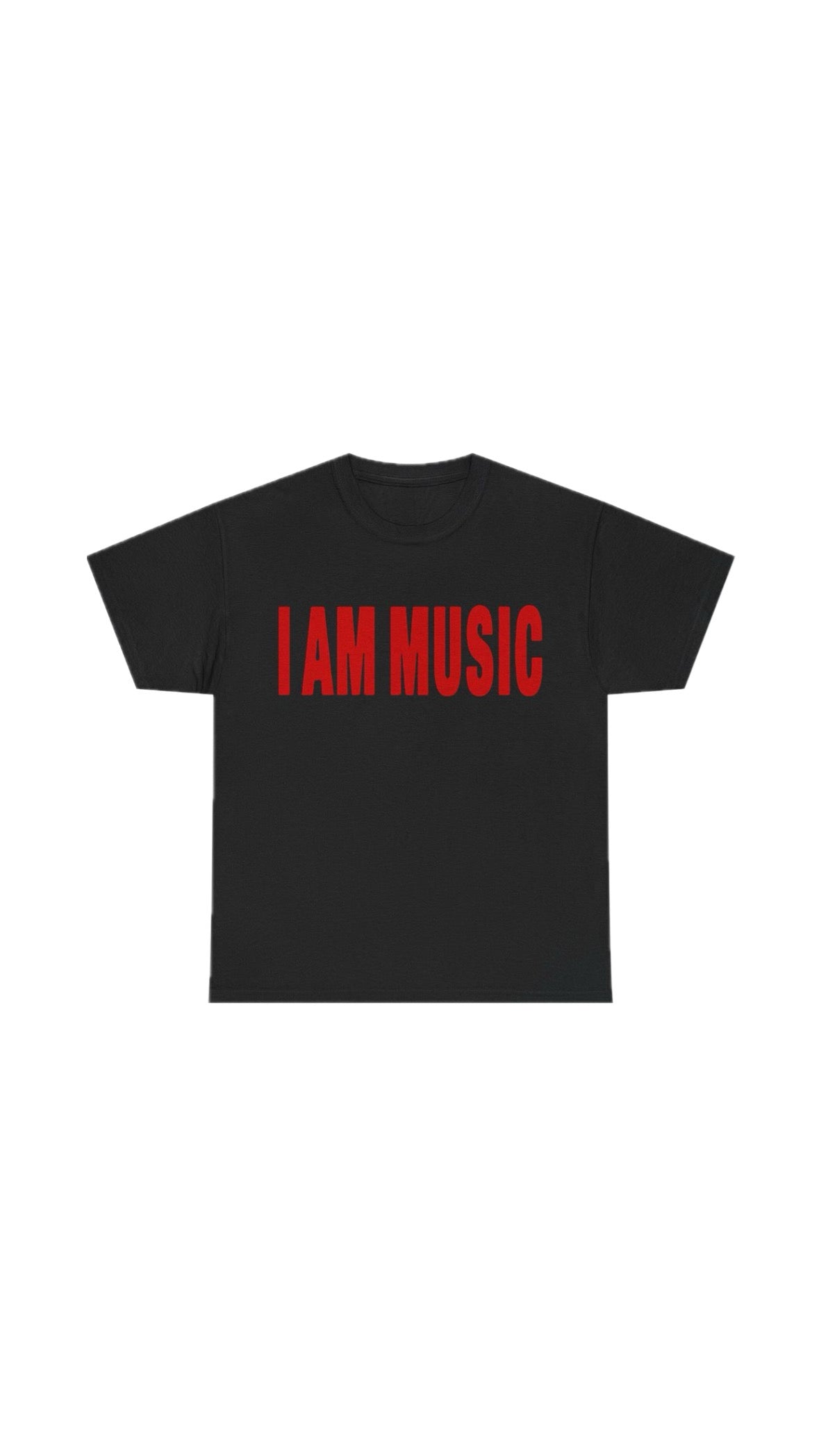 PLAYBOI CARTI “I AM MUSIC” BLACK/RED T-SHIRT