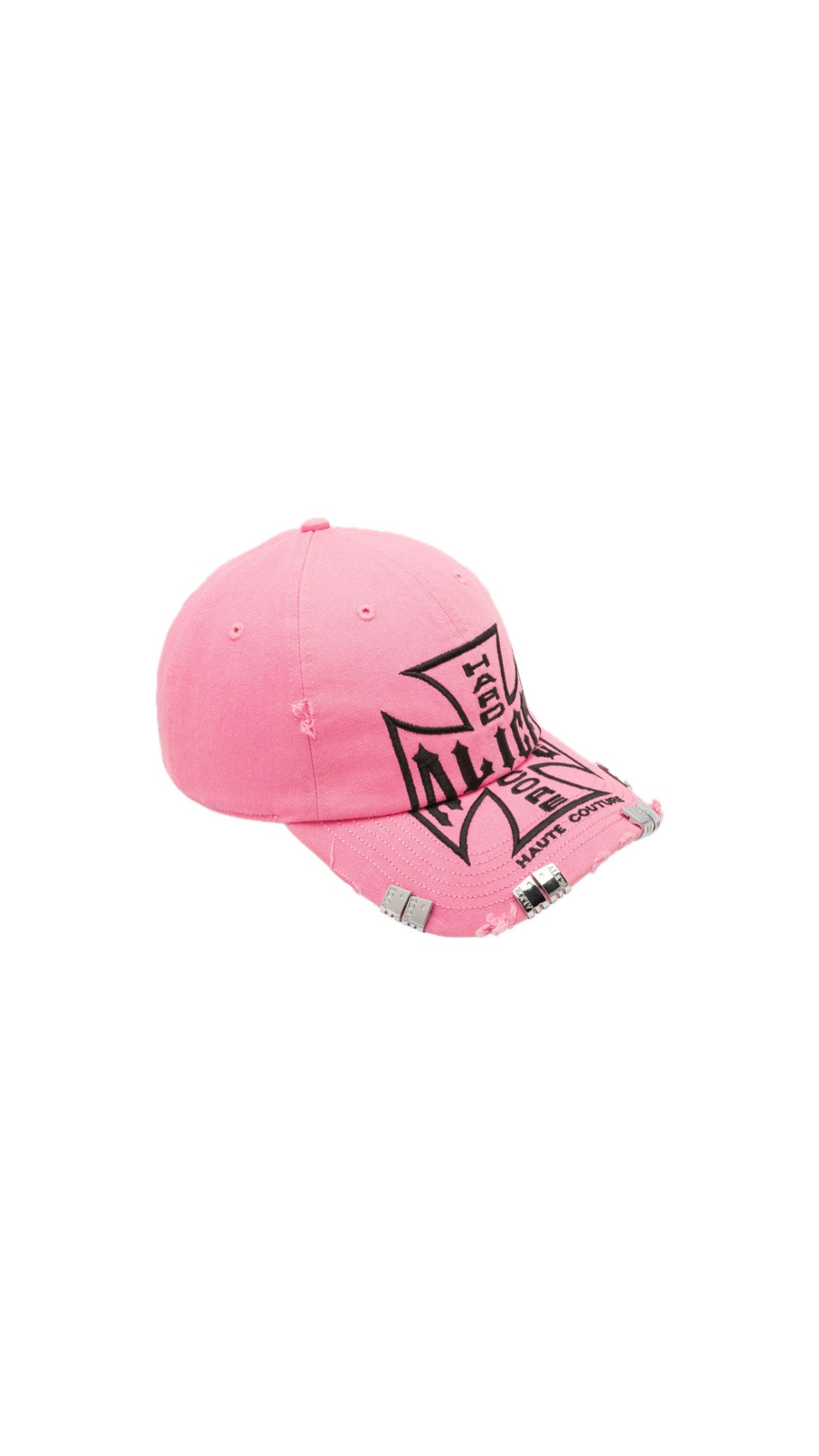 ALICE HOLLYWOOD PINK MOTO COUTURE CAP