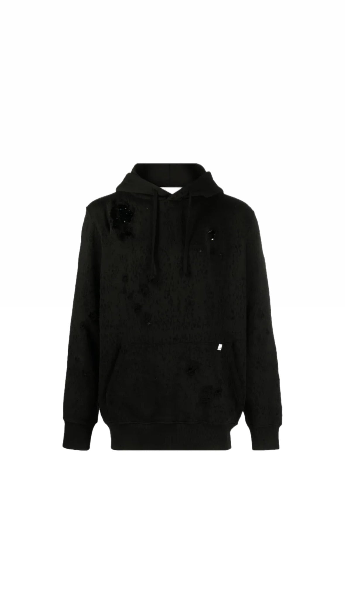 1017 ALYX 9SM DISTRESSED HOODIE WITHOUT METALL HOOD