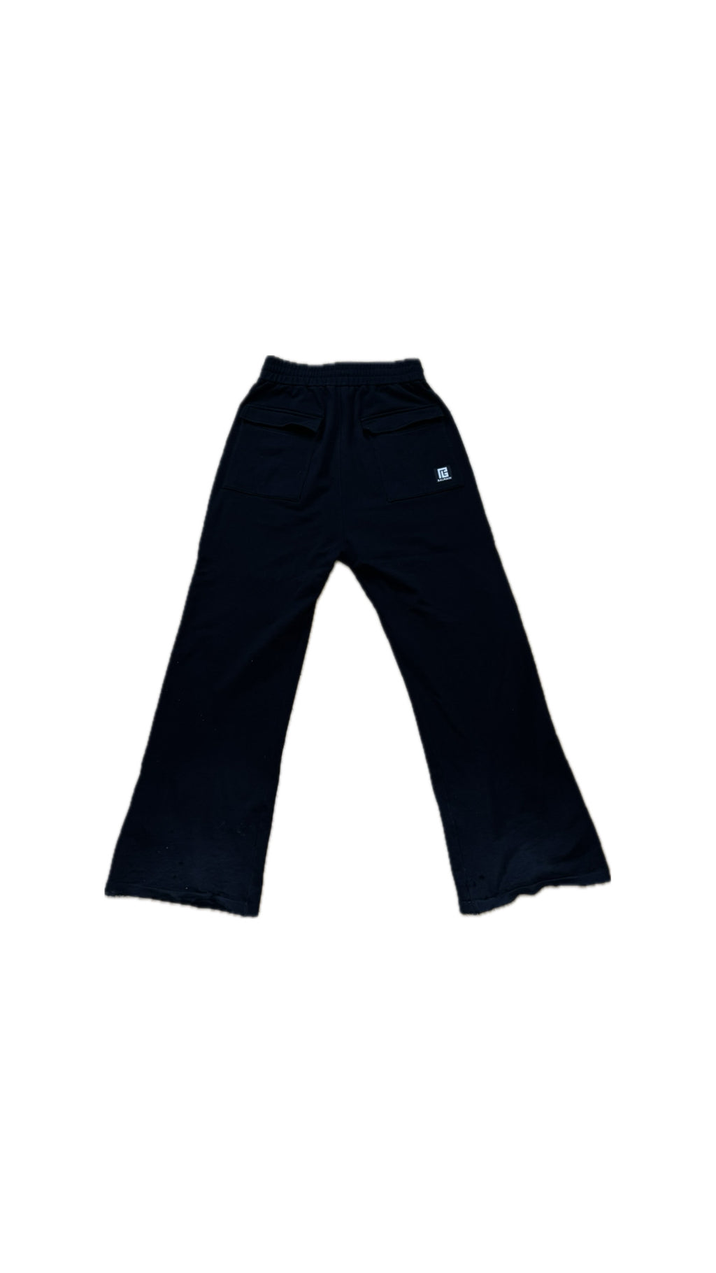 BALMAIN BLUE LOGO SWEATPANTS