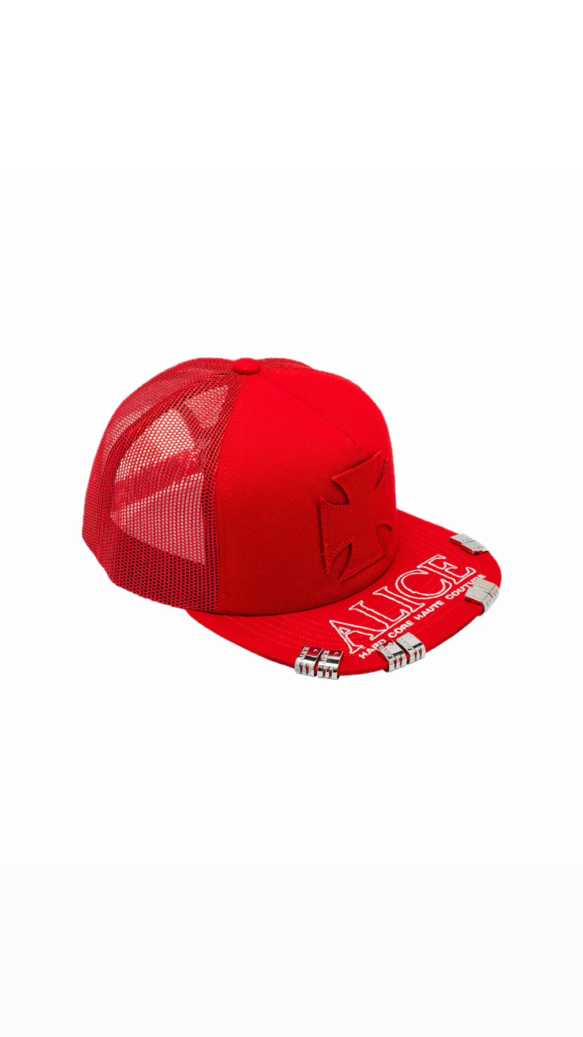ALICE HOLLYWOOD RED ATELIER CAP