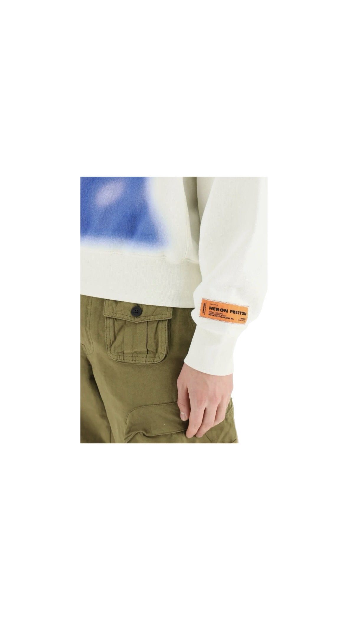 HERON PRESTON “BEWARE OF DOG” SWEATSHIRT