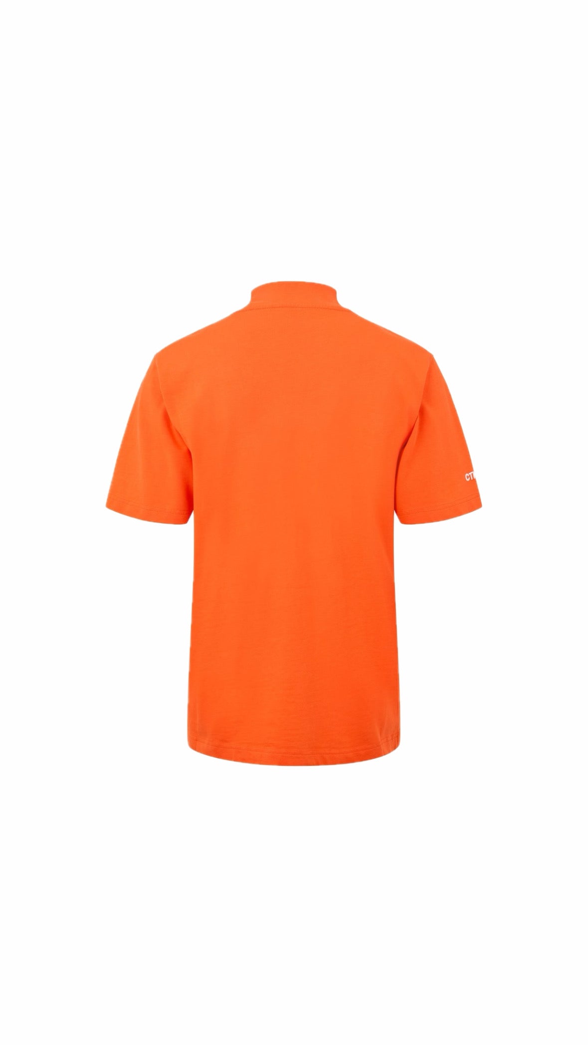 HERON PRESTON ORANGE NECK "СТИЛЬ" T-SHIRT
