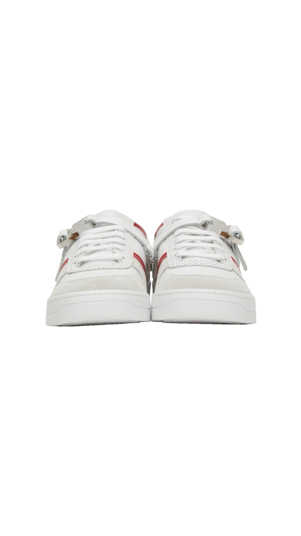 1017 ALYX 9SM BUCKLE SNEAKERS WHITE/RED