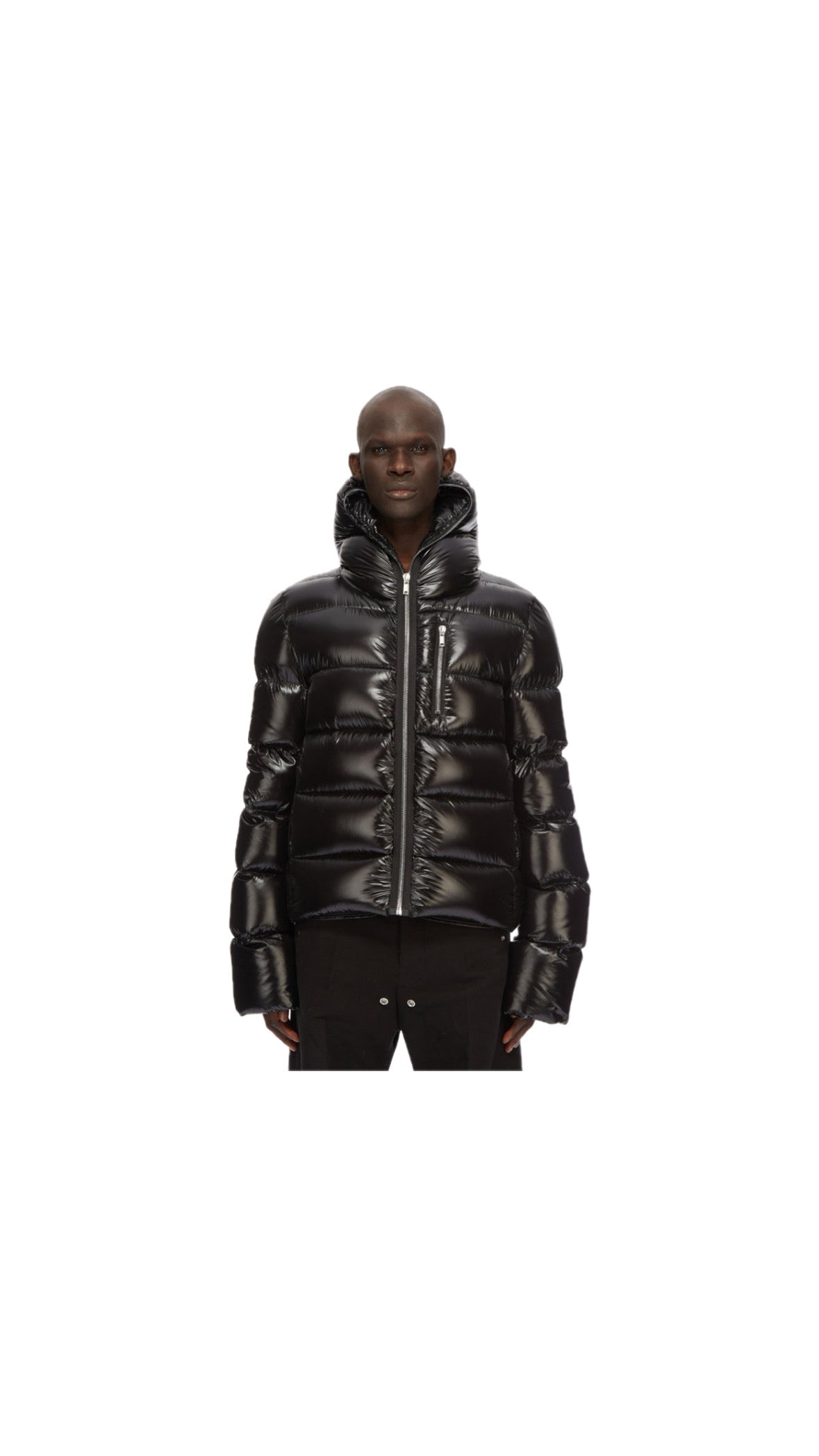 RICK OWENS MAINLINE PORTERVILLE FW24 SEALED GIMP PUFFER JACKET