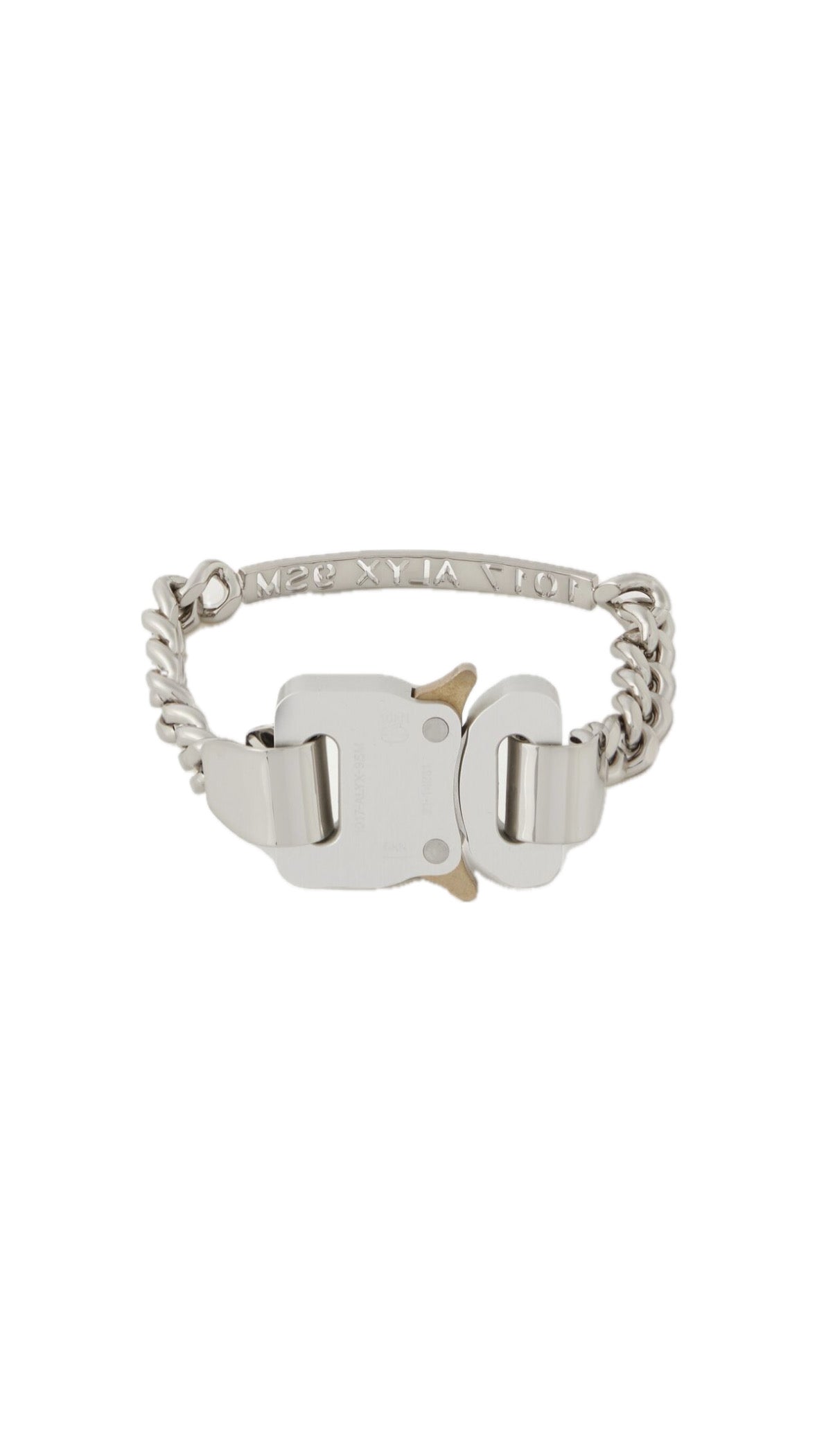 1017 ALYX 9SM SILVER BUCKLE BRACELET