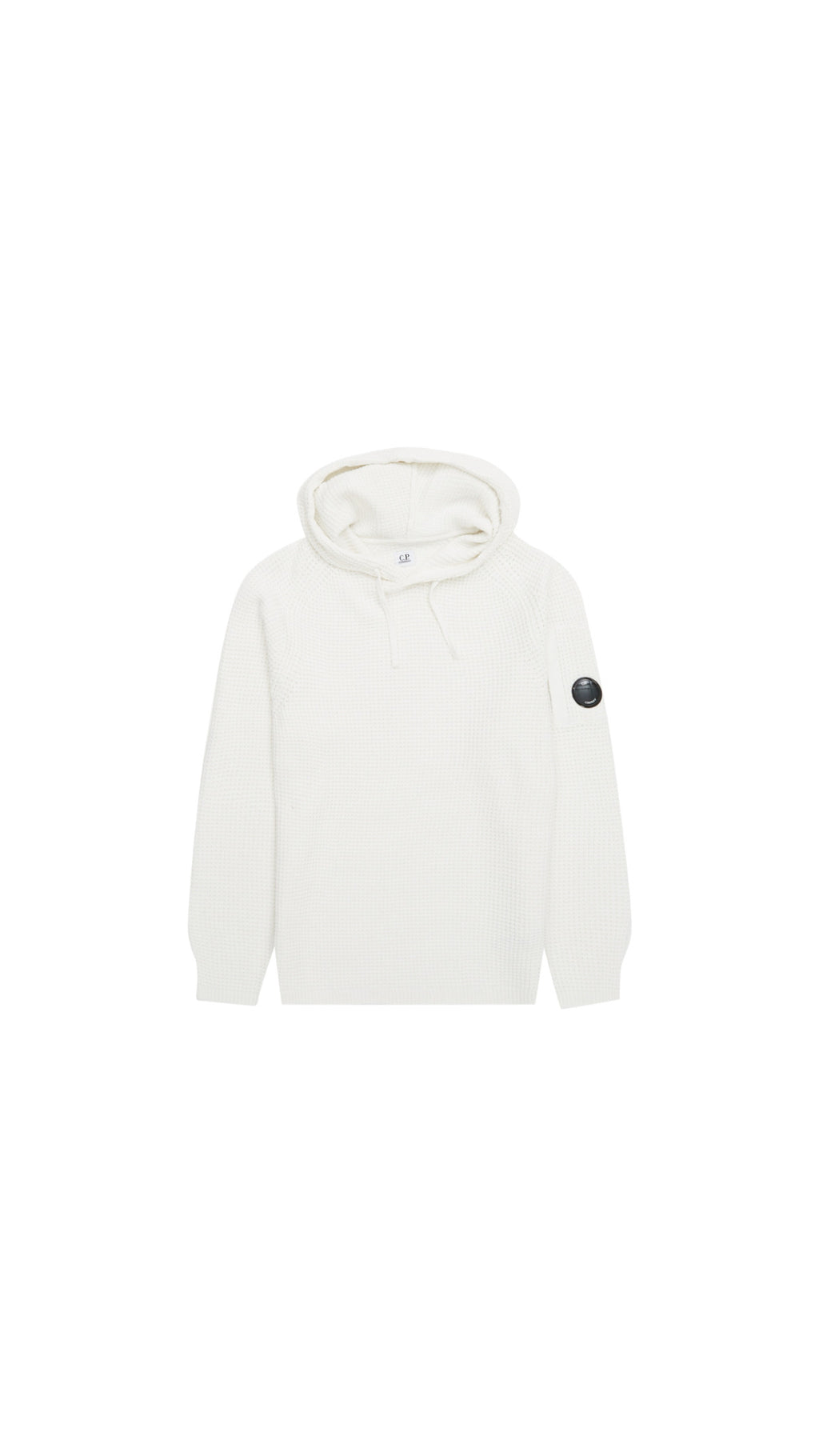 C.P. COMPANY LENS HOODED-SWEATER