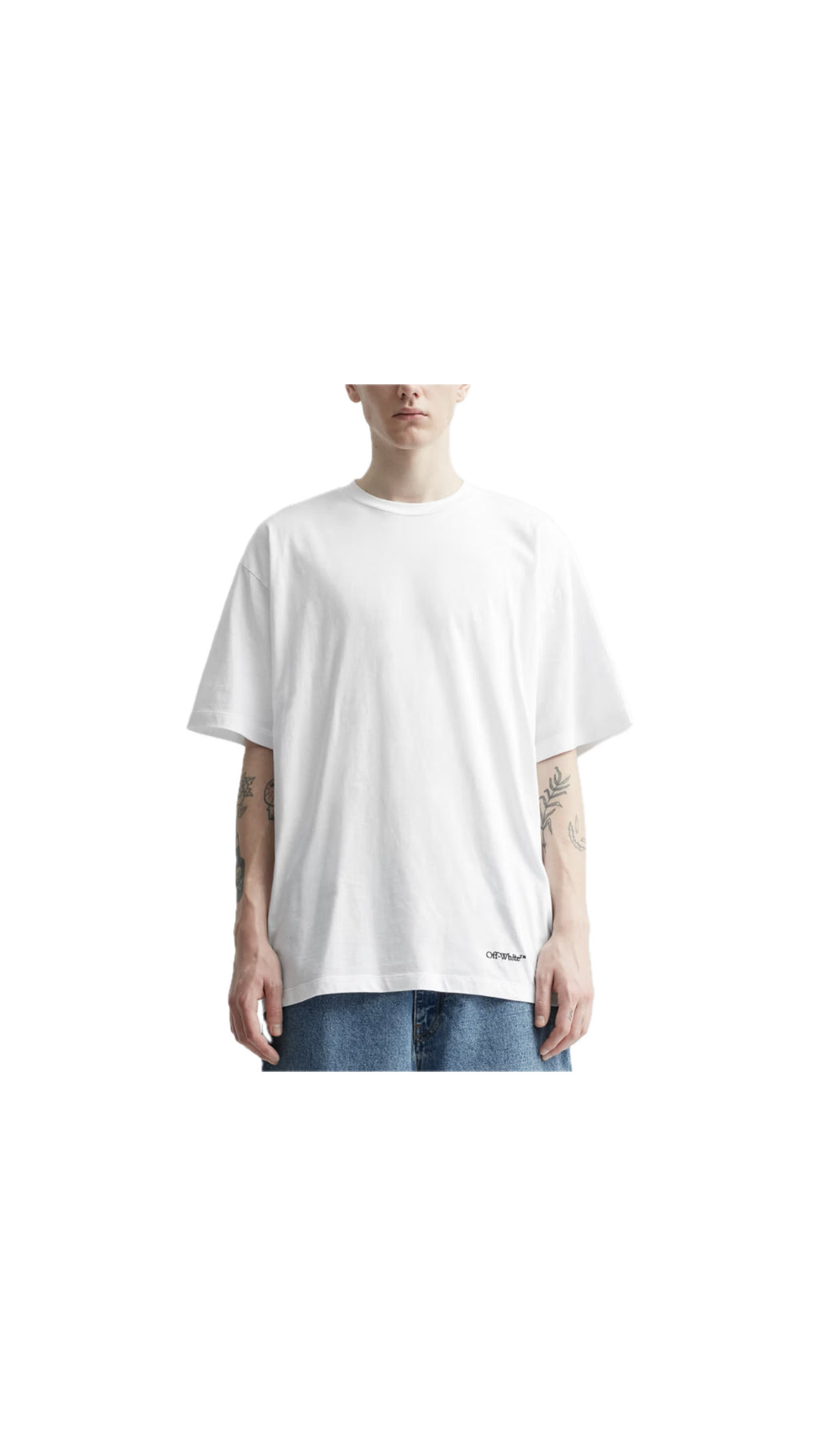 OFF-WHITE SCRIBBLE DIAG LOGO T-SHIRT