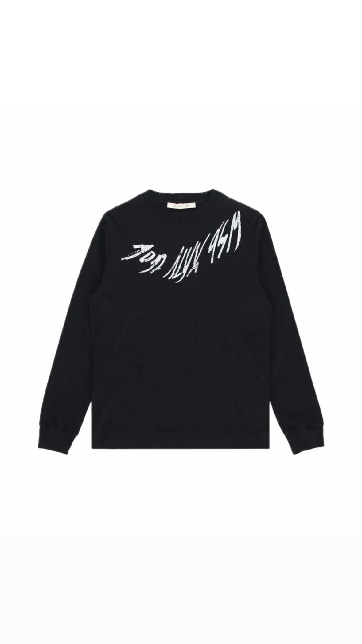 1017 ALYX 9SM CURVED LOGO LONG-SLEEVE