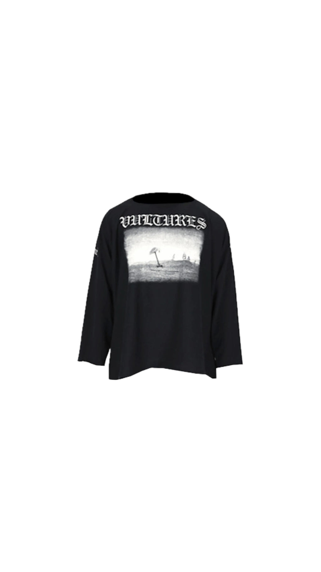 KANYE WEST YZY VULTURES MERCH LONG-SLEEVE