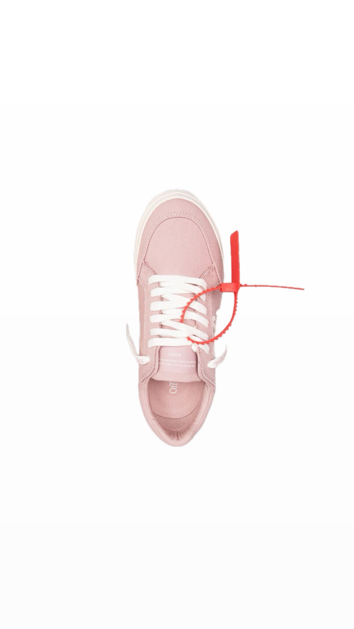 OFF-WHITE VULCANIZED PINK SNEAKERS