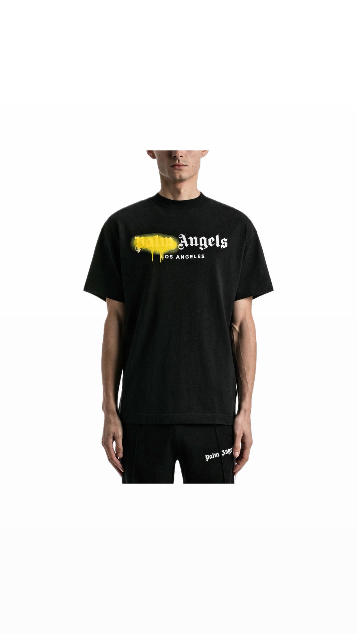 [9/10] PALM ANGELS “LOS ANGELES” SPRAYED T-SHIRT