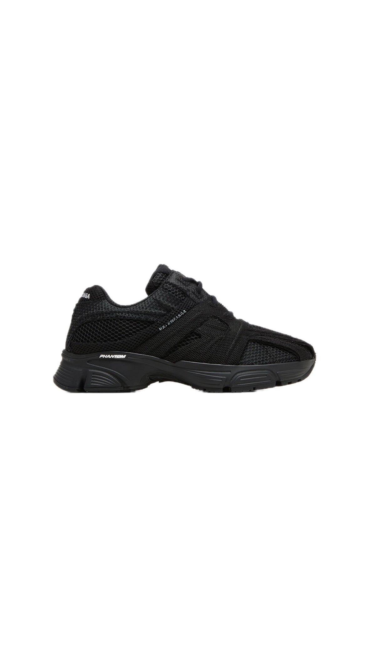 BALENCIAGA “PHANTOM” BLACK SNEAKERS