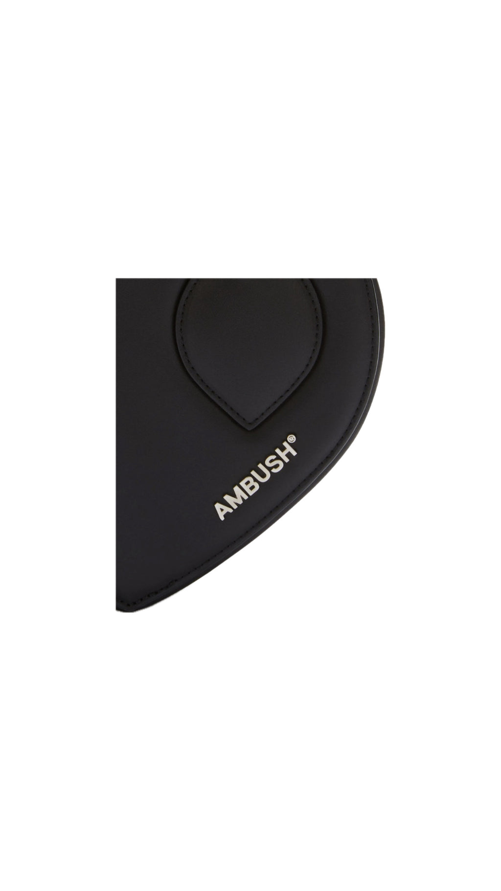 AMBUSH “HEART” LEATHER BAG