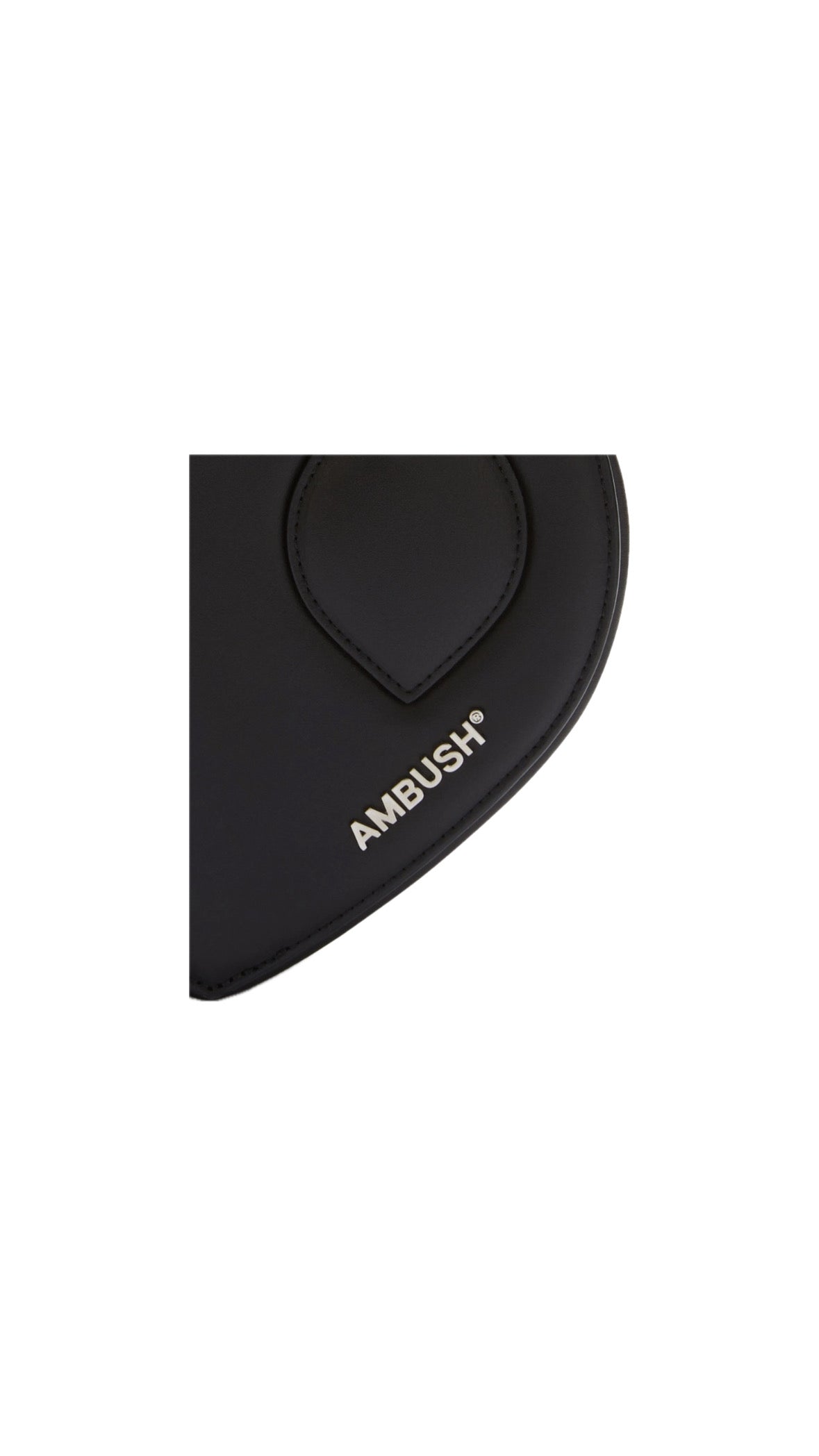 AMBUSH “HEART” LEATHER BAG