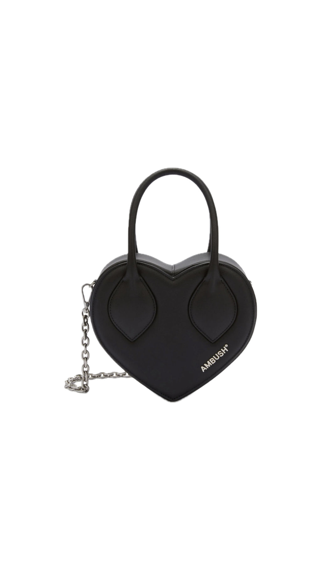 AMBUSH “HEART” LEATHER BAG