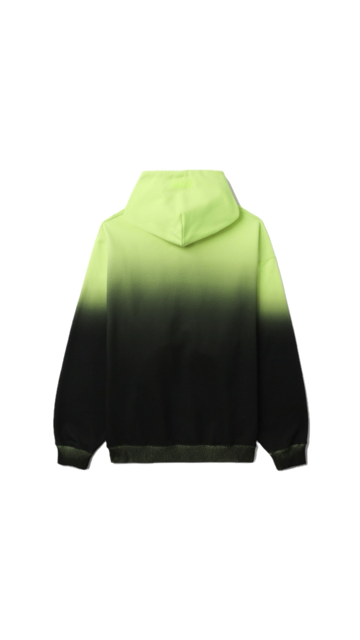 VETEMENTS “LIMITED EDITION” GRADIENT GREEN/BLACK HOODIE