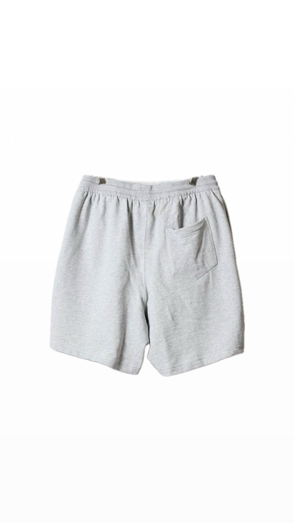 NUMBER (N)INE GREY PAINTED SHORTS