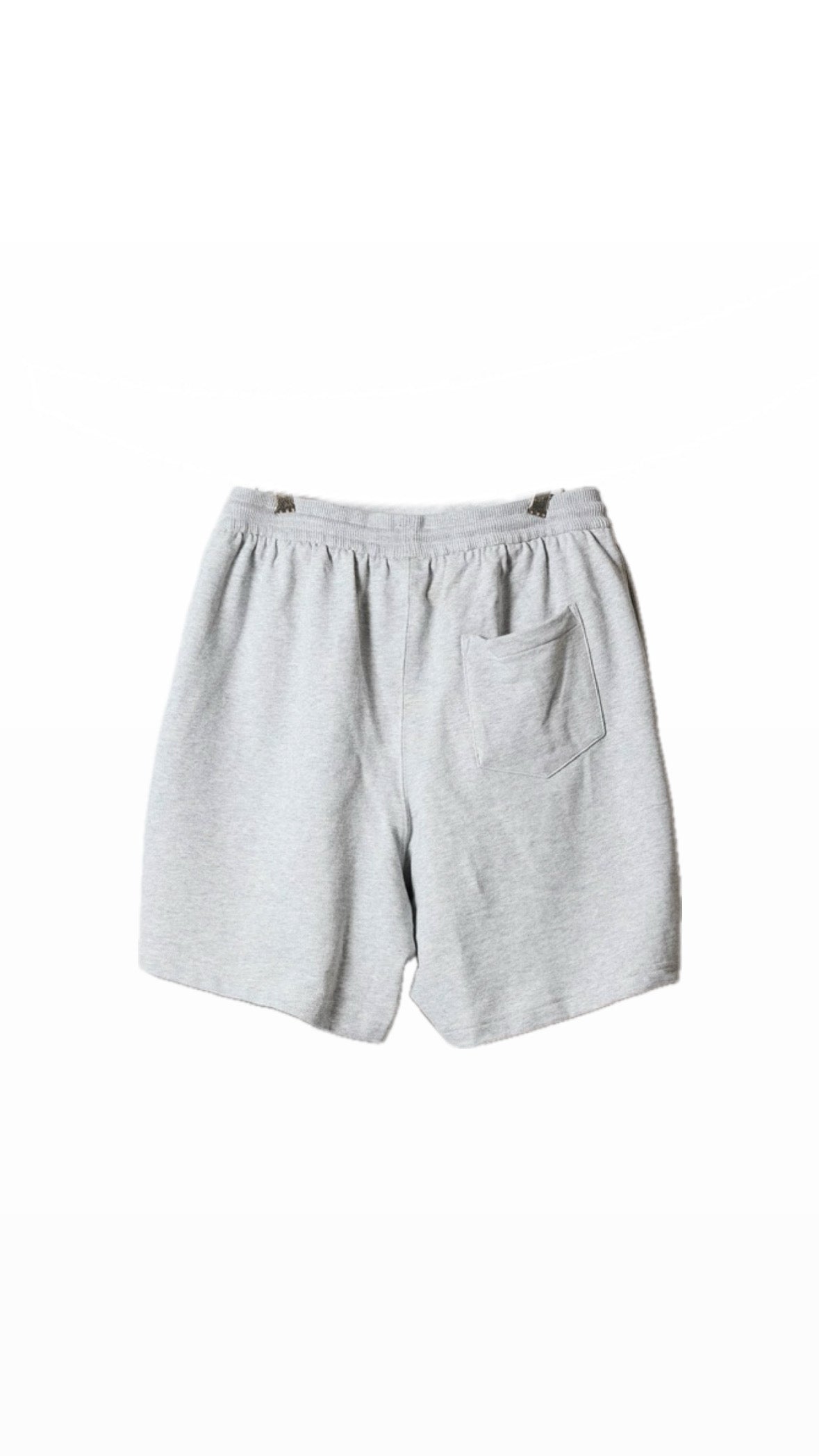 NUMBER (N)INE GREY PAINTED SHORTS