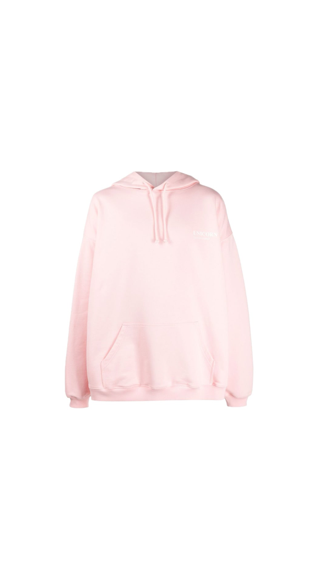 VETEMENTS “UNICORN” PINK HOODIE