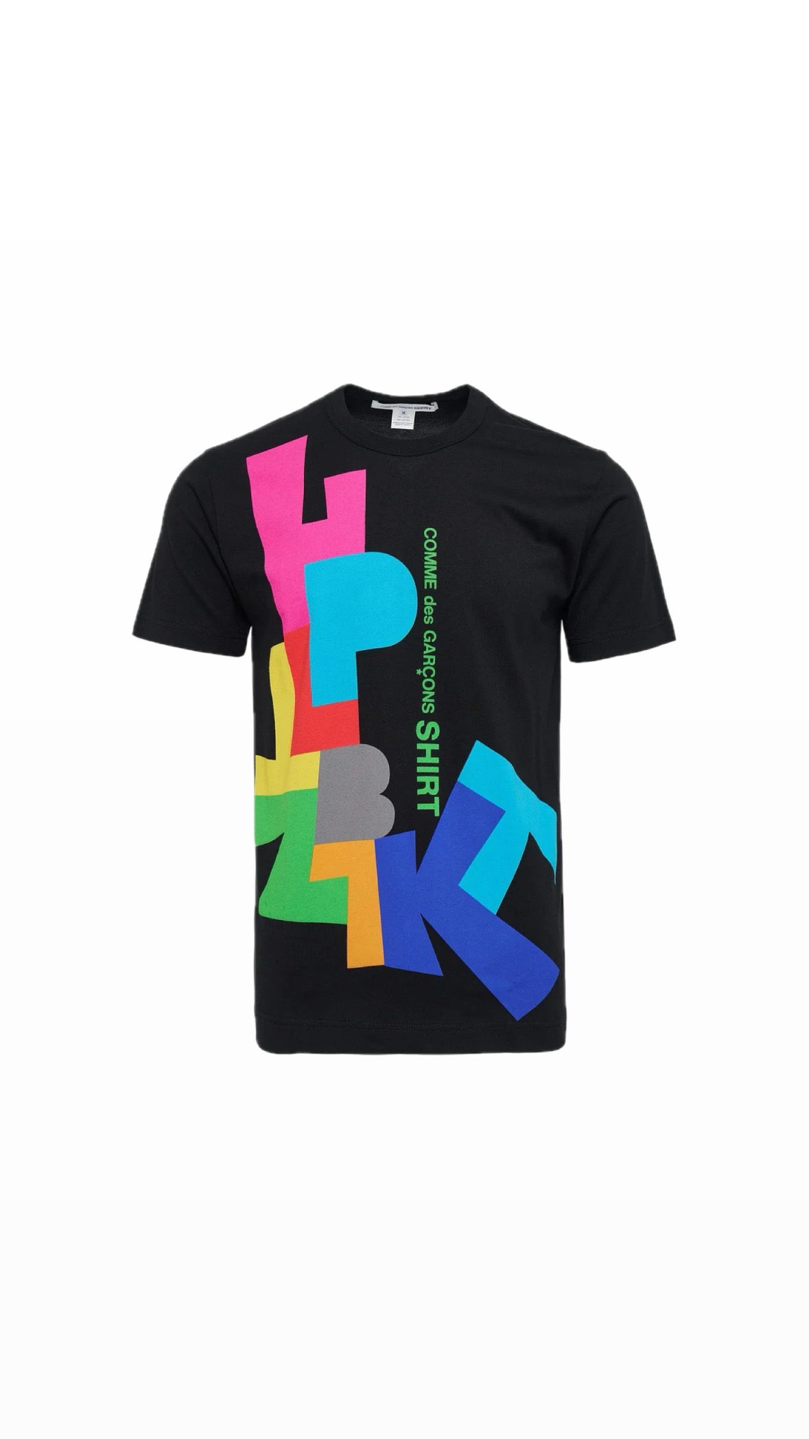 COMME DES GARÇONS MULTICOLOR LOGO SHIRT
