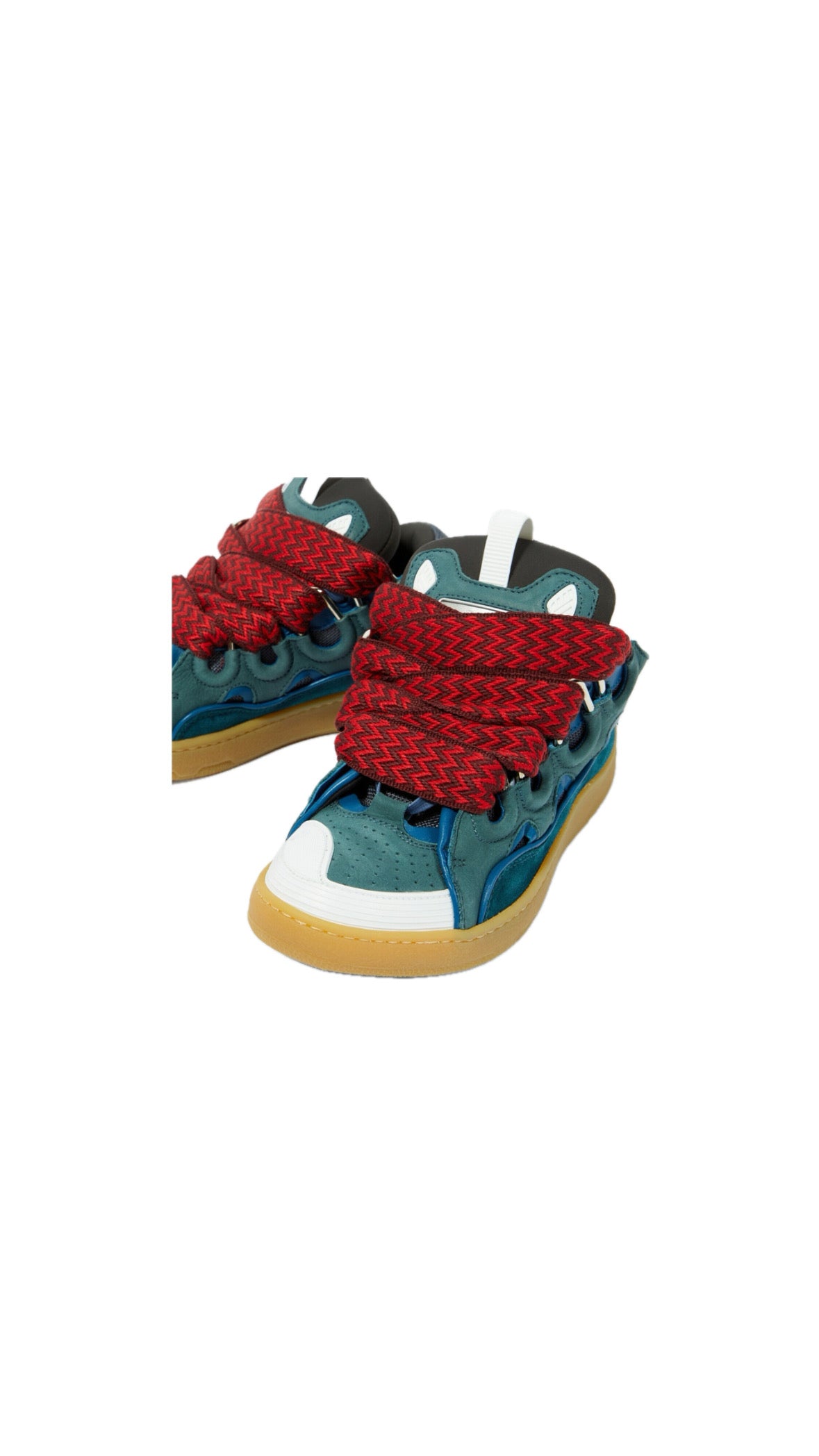 LANVIN CURB MULTICOLOR SNEAKERS