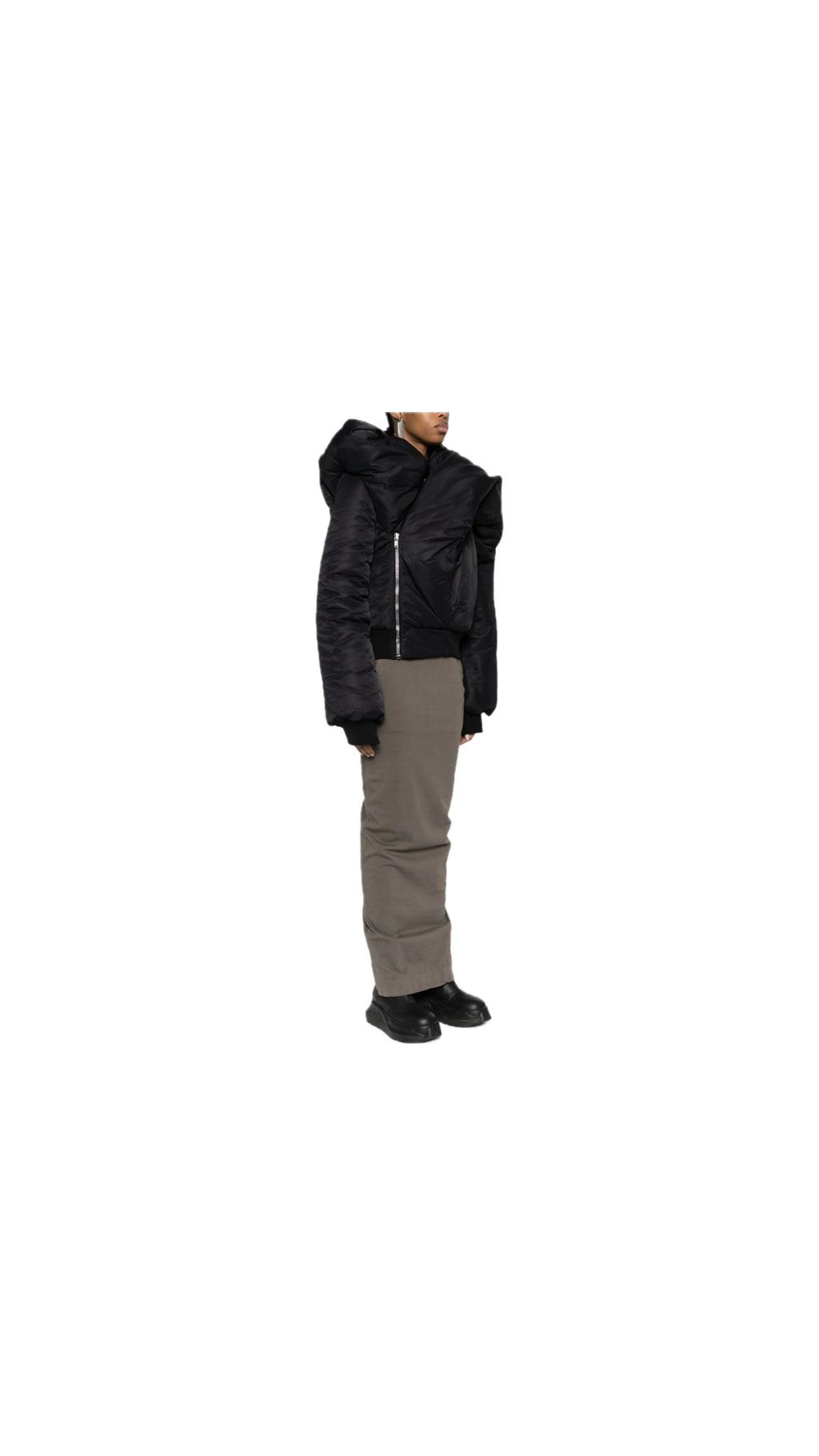 RICK OWENS DRKSHDW “DOLL” ASYMMETRICAL JACKET