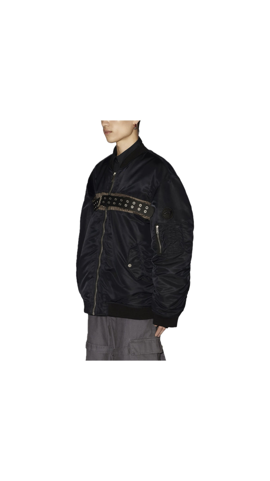 AMBUSH BELTED OVERSIZED BOMBER JACKET
