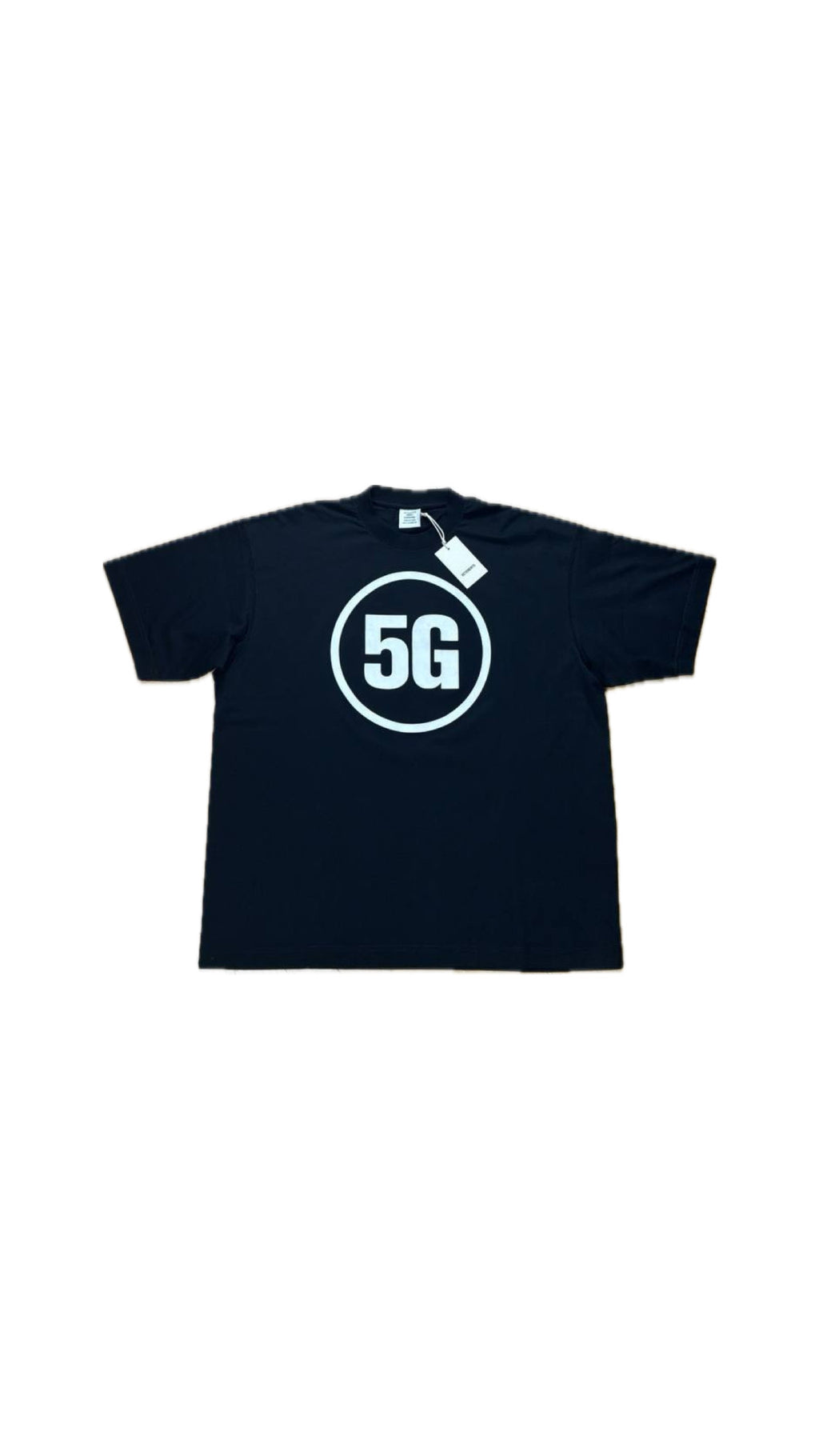 VETEMENTS “5G” OVERSIZED T-SHIRT