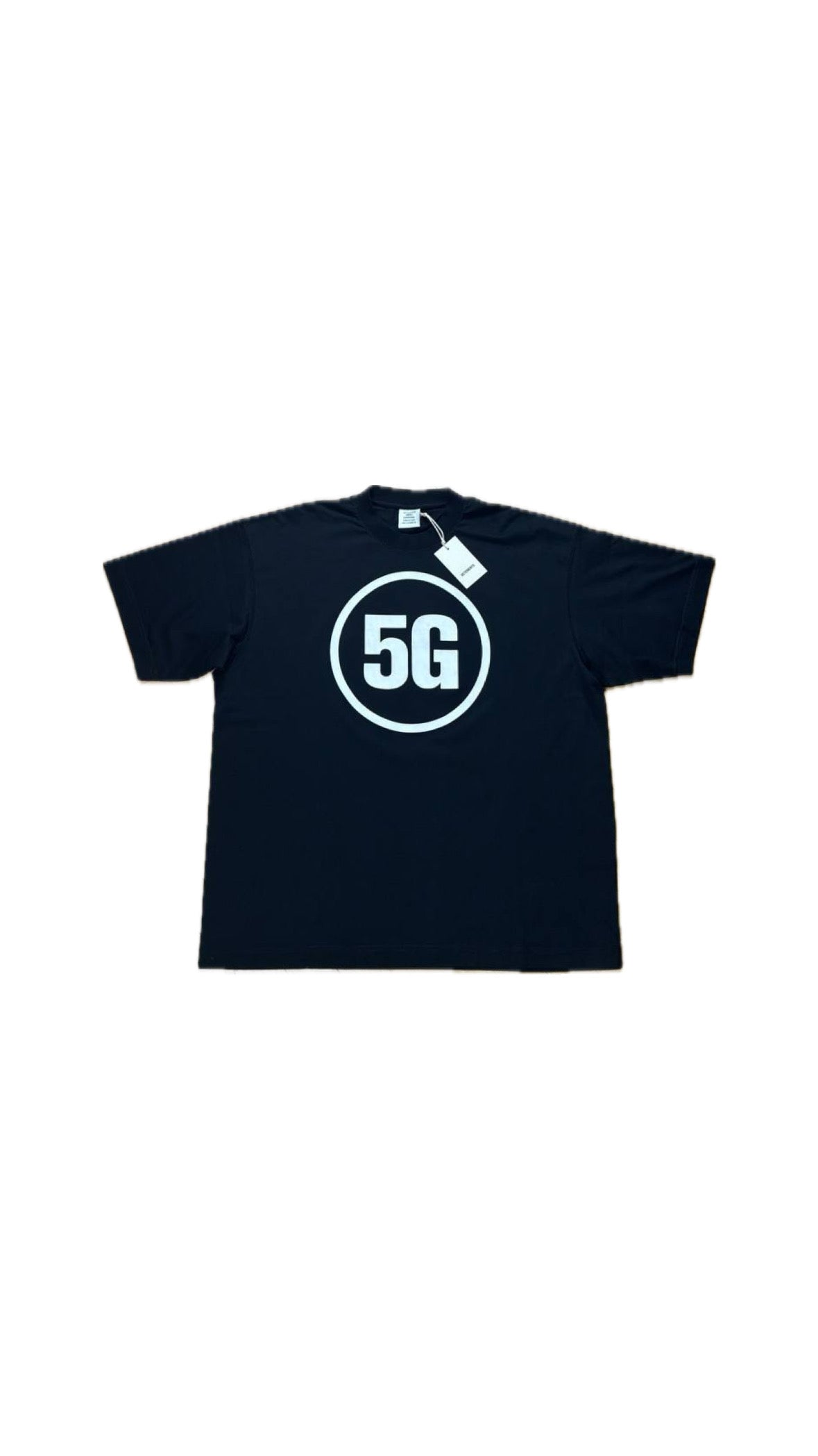 VETEMENTS “5G” OVERSIZED T-SHIRT